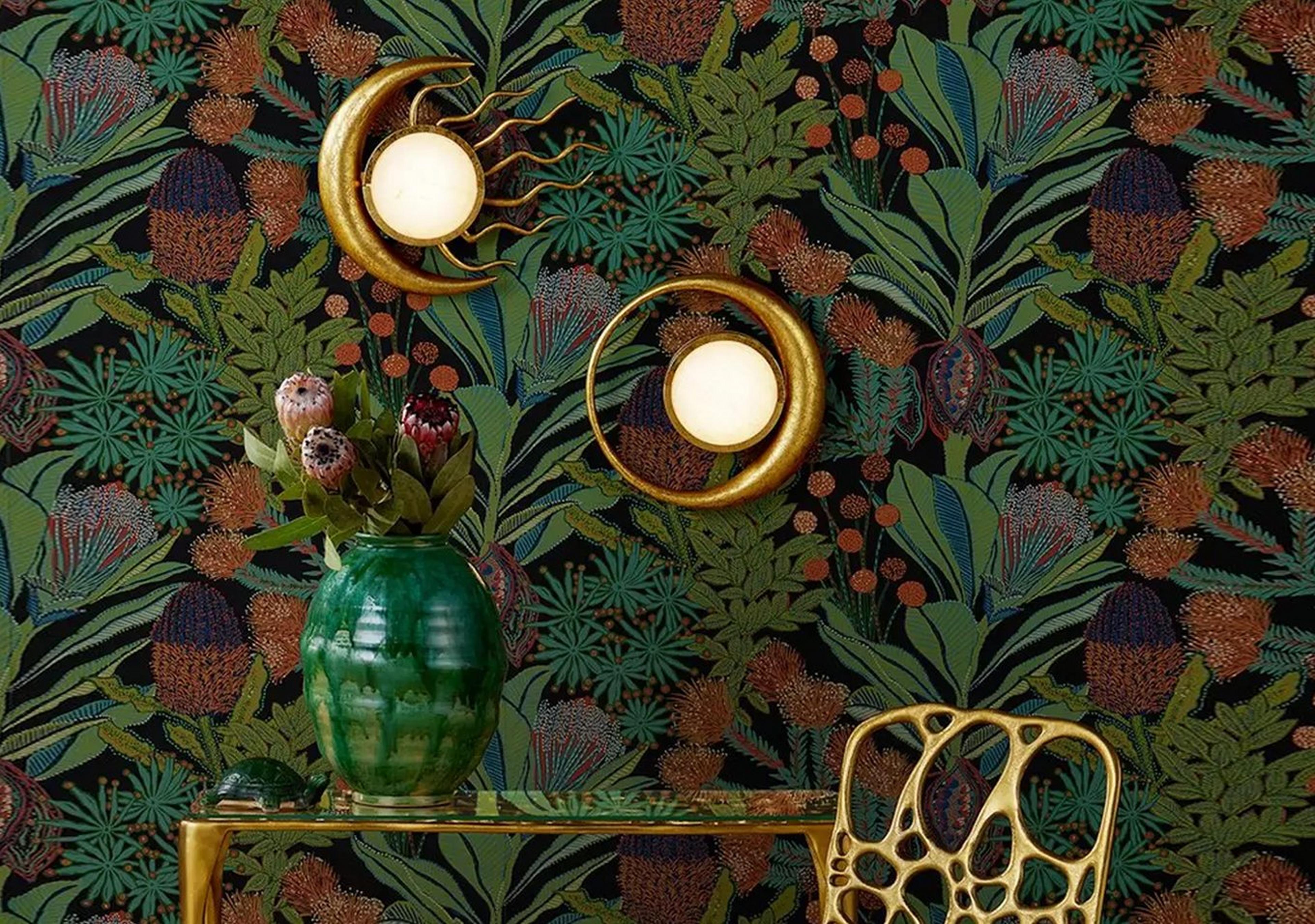 Perihelion LED Sconce - Sun and Moon