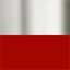 Polished Nickel / Auburn Red Leather