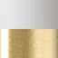 White / Gold Leaf