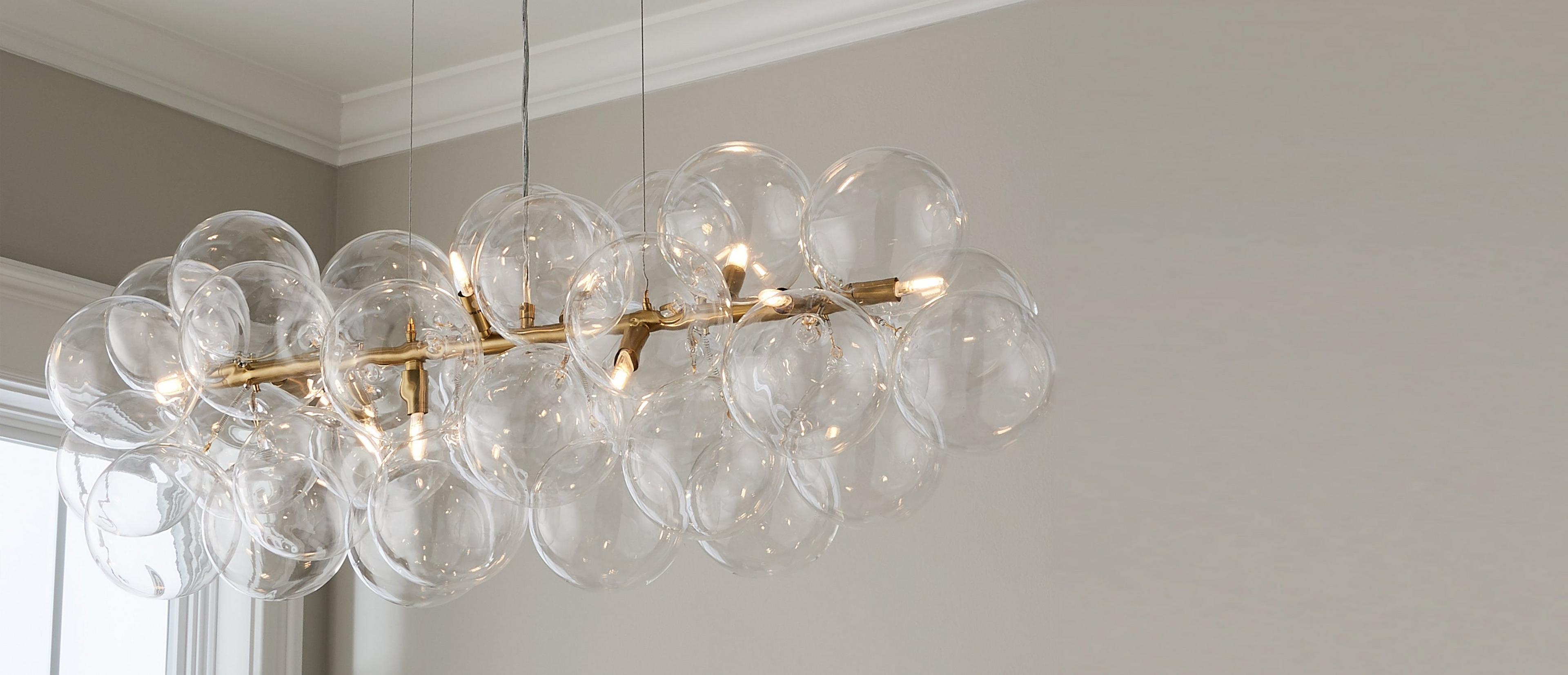 Island Chandeliers in Dining Rooms