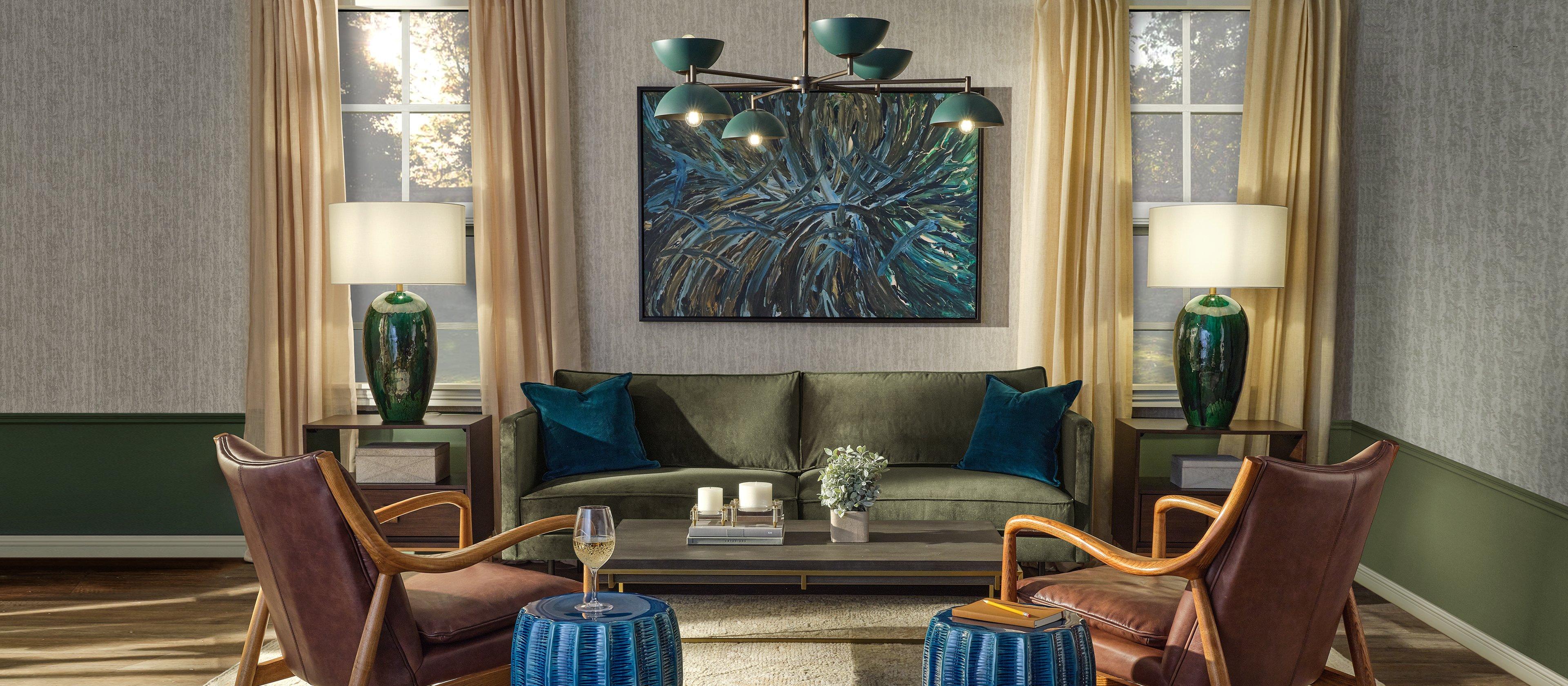 Midcentury Mood Living Room