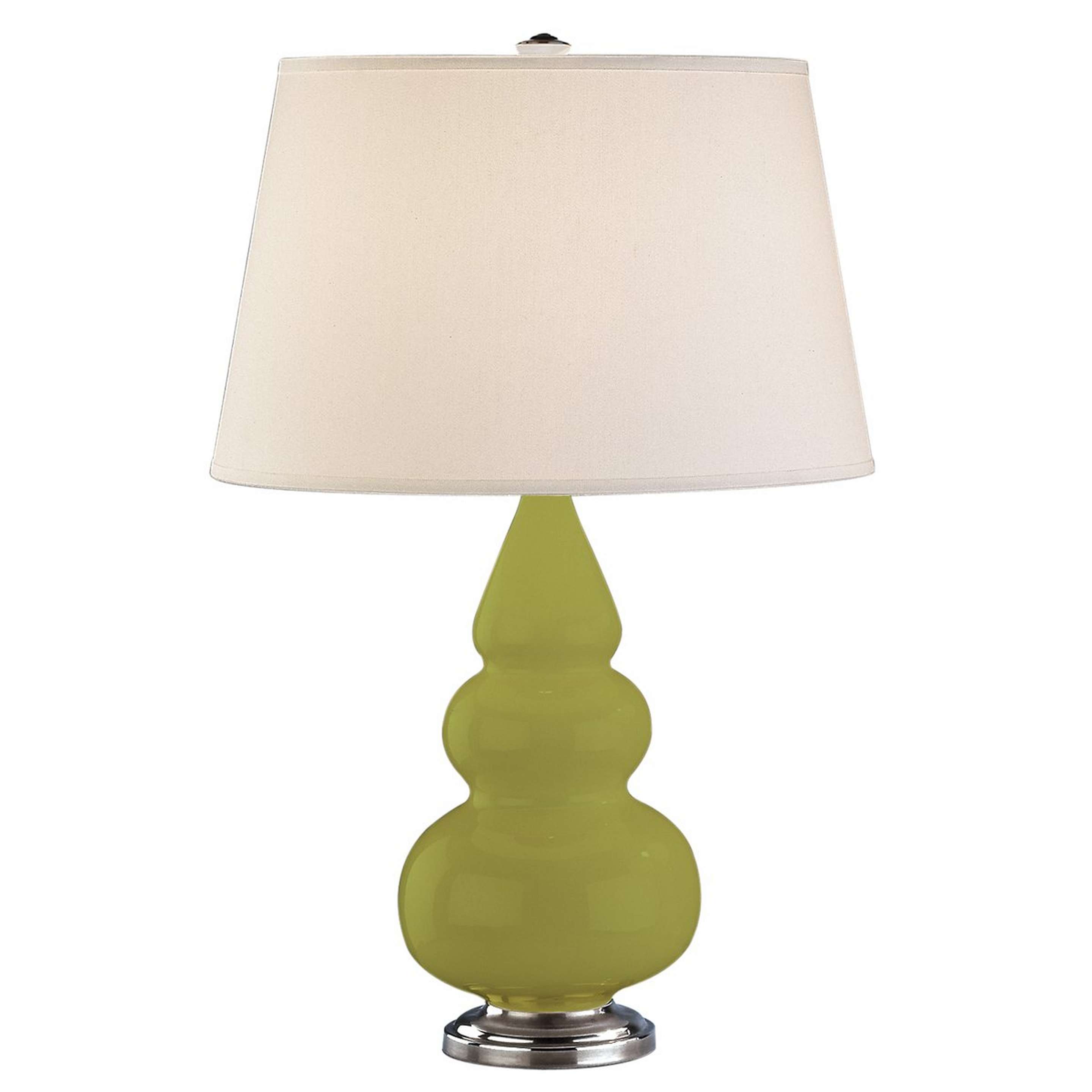 A Sassy Ceramic Table Lamp with Apple Green color