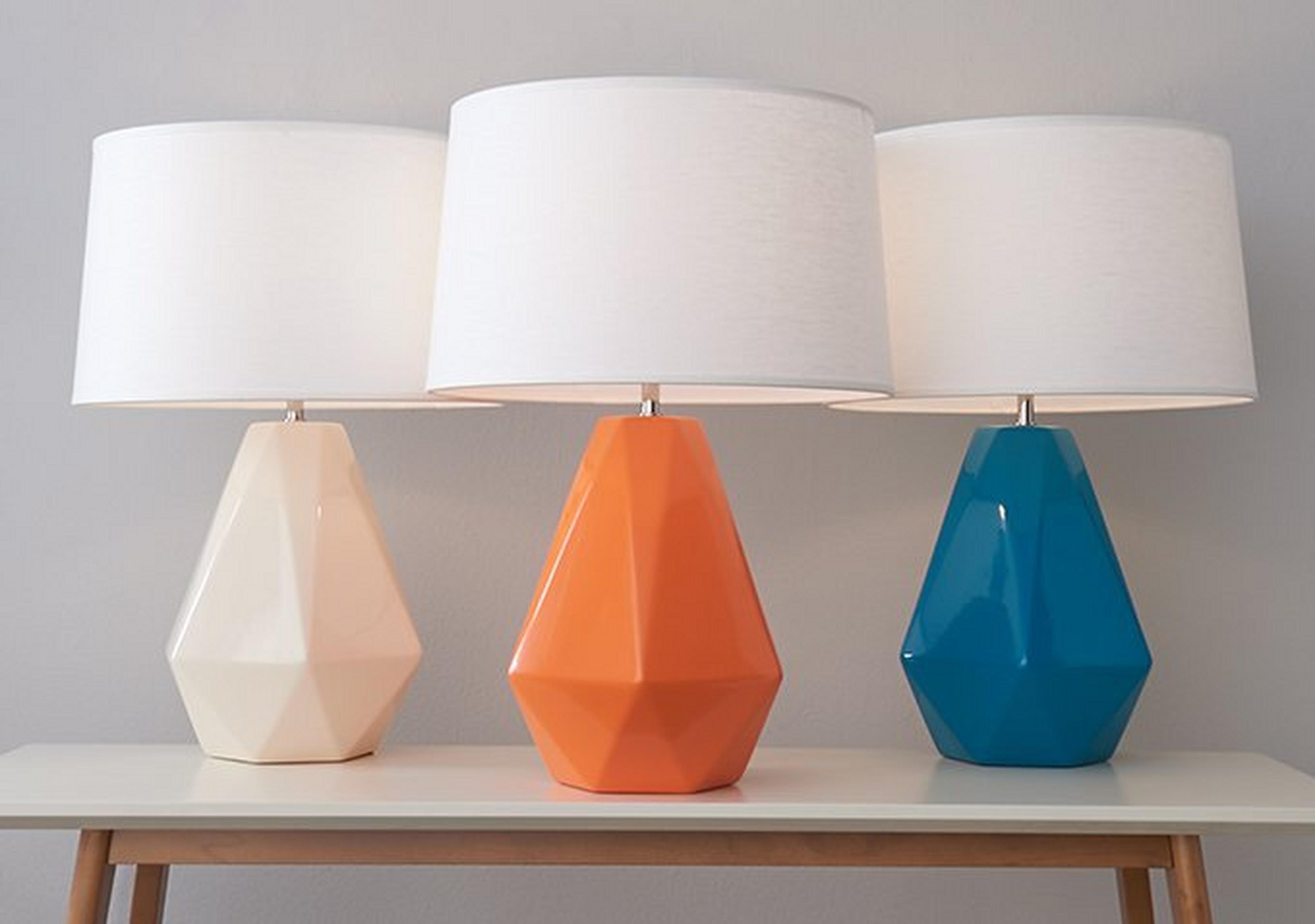 Solid Color Table Lamps