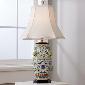 Elegant Pomegranate Handle Urn Table Lamp