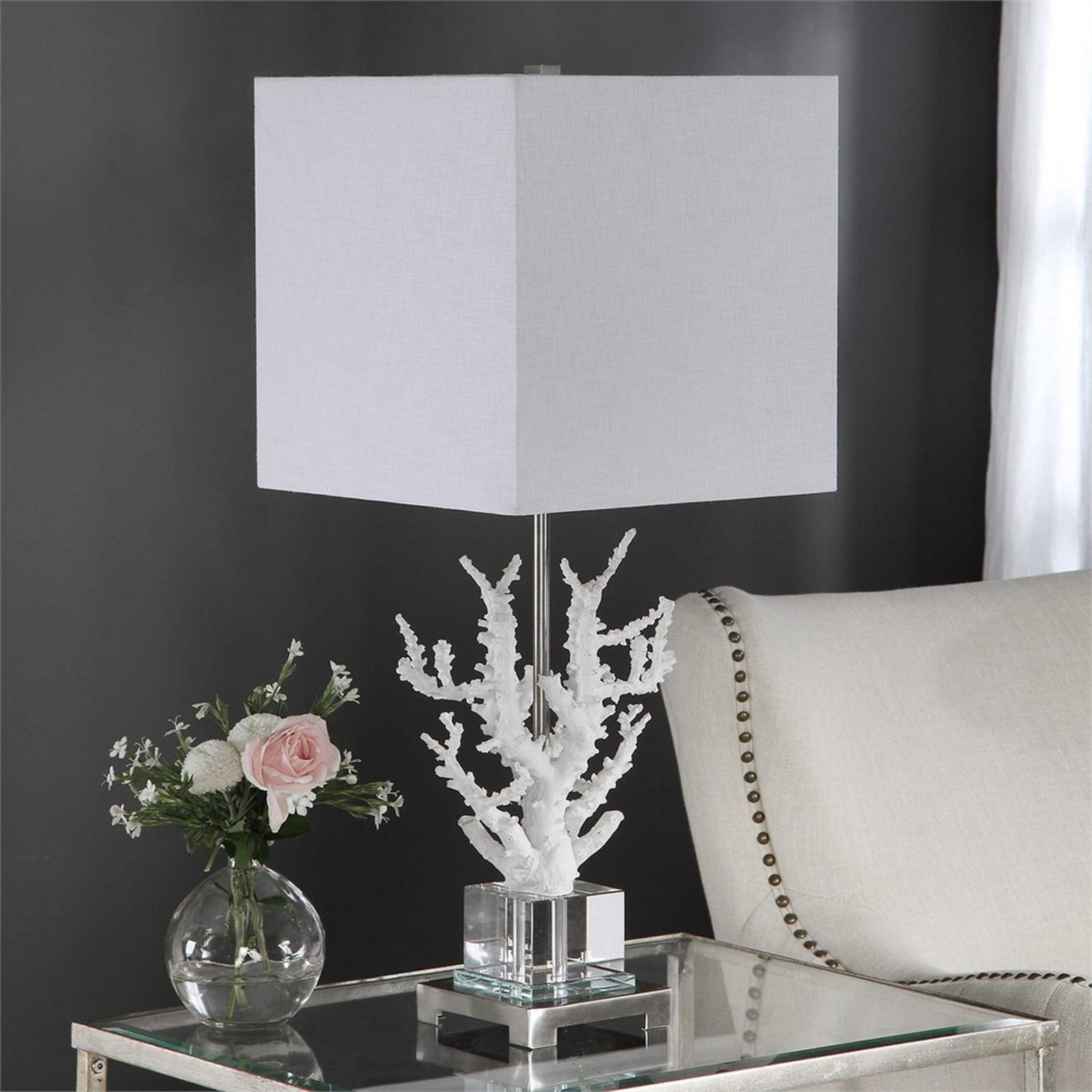A Coral Reef Table Lamp with undefined color