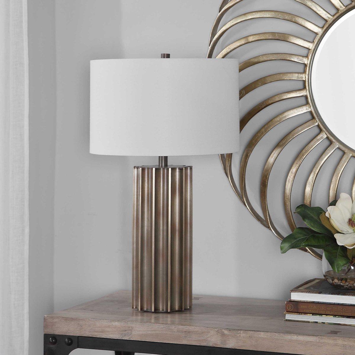 Column Gear Table Lamp