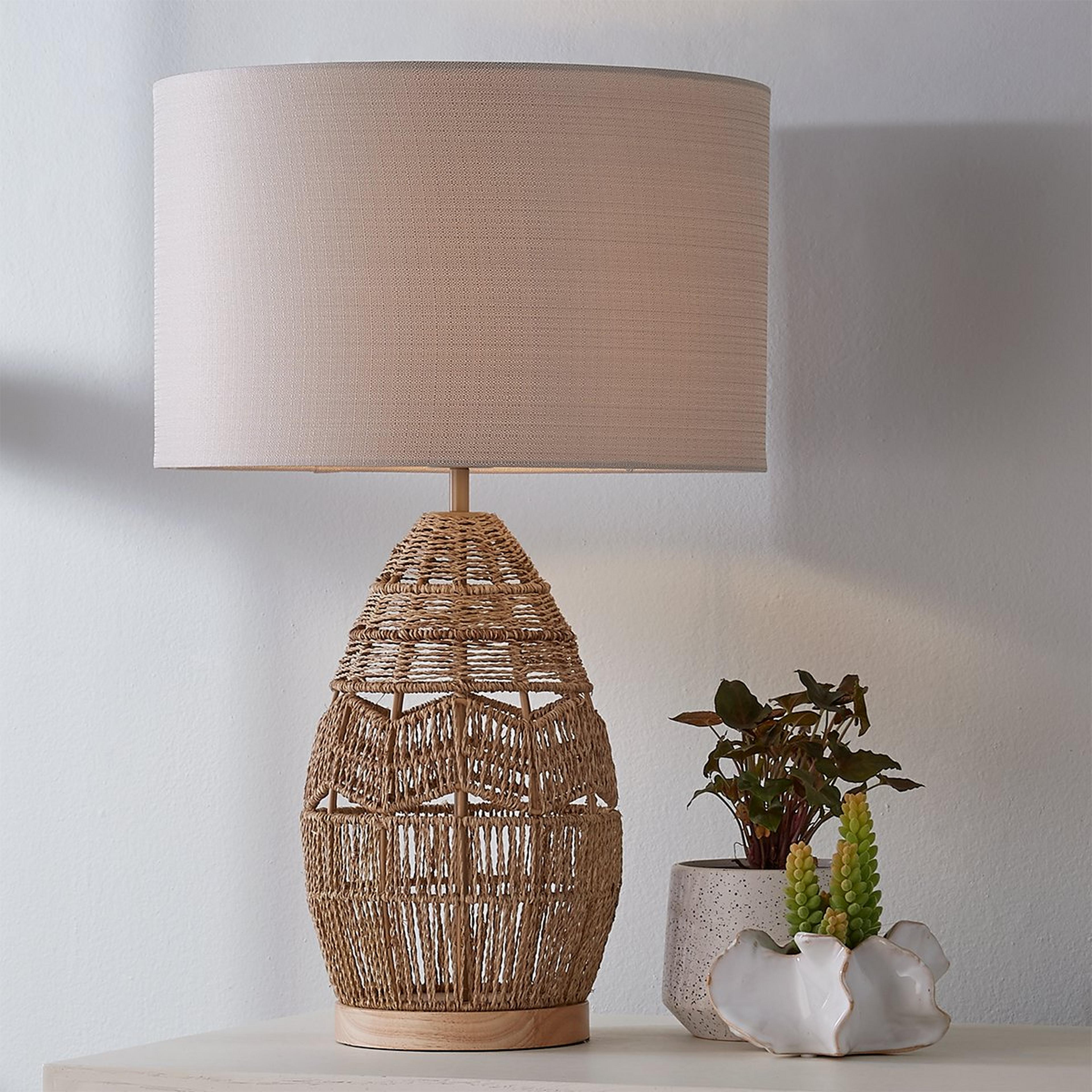 A Montserrat Table Lamp with undefined color