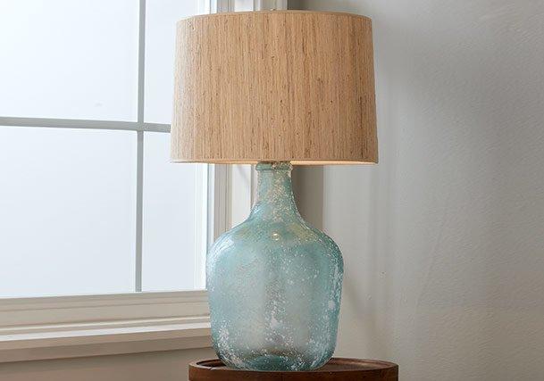 Nautical and Coastal Table Lamps and Floor Lamps