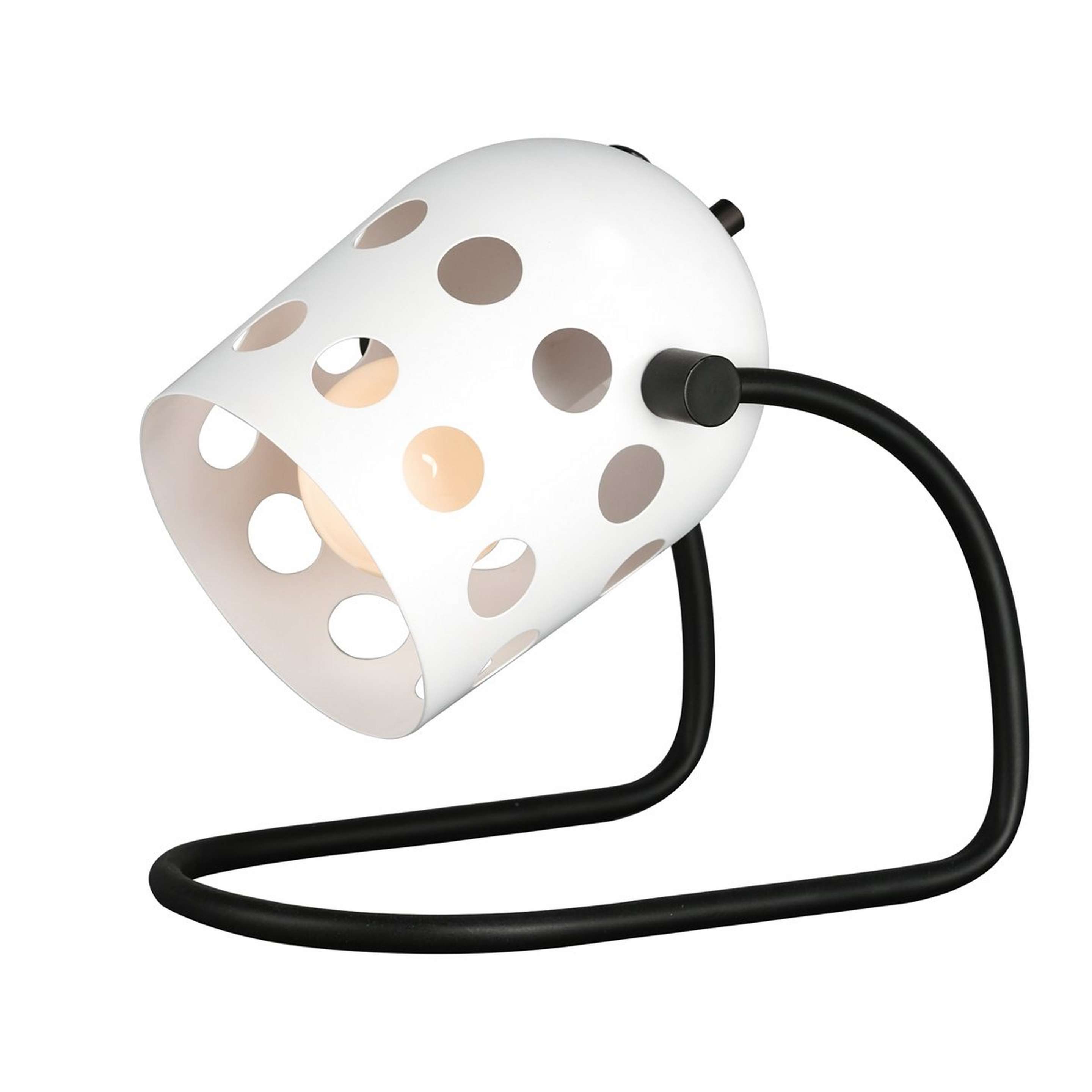 A Audine Table Lamp with Black / White color