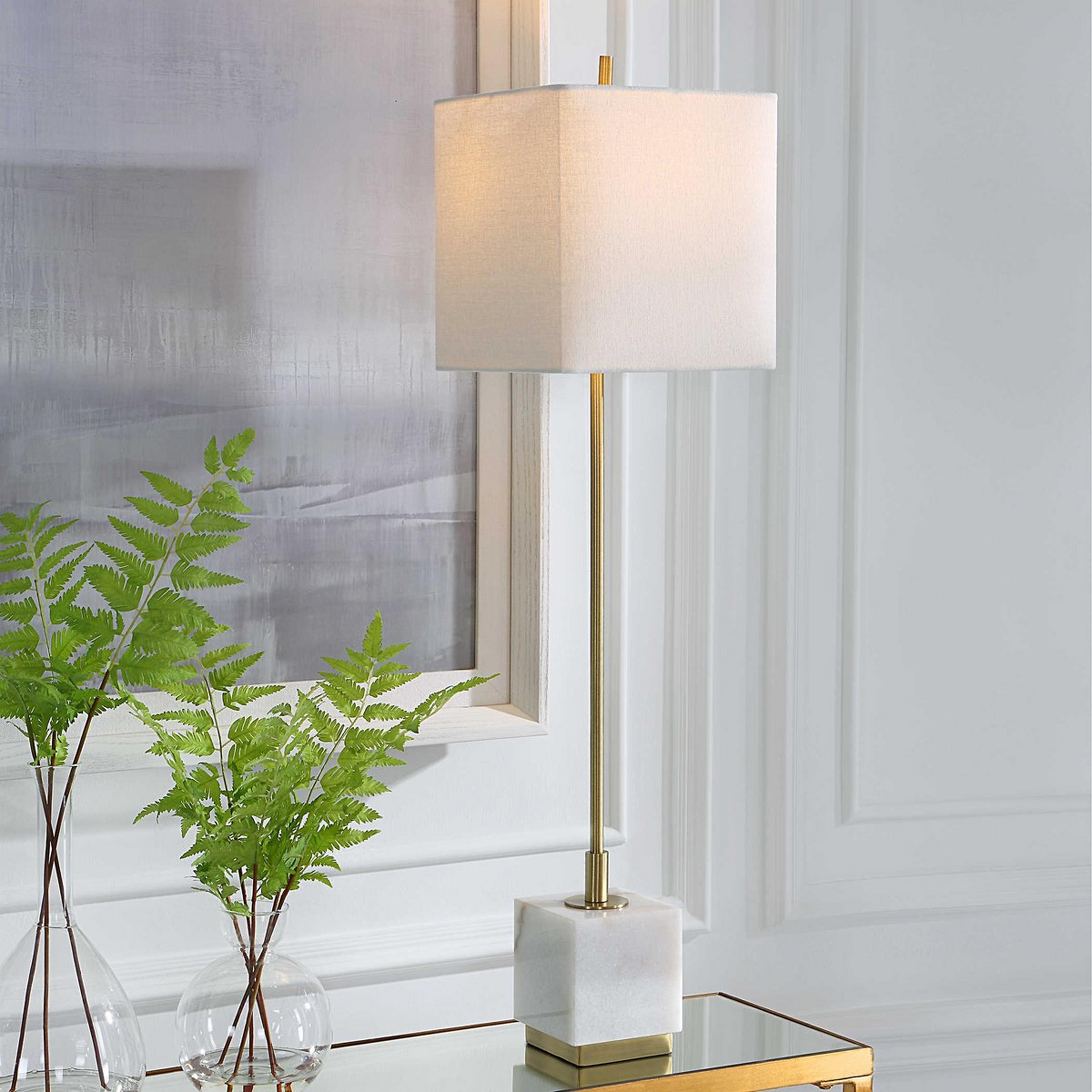 A Coraima Buffet Lamp with undefined color