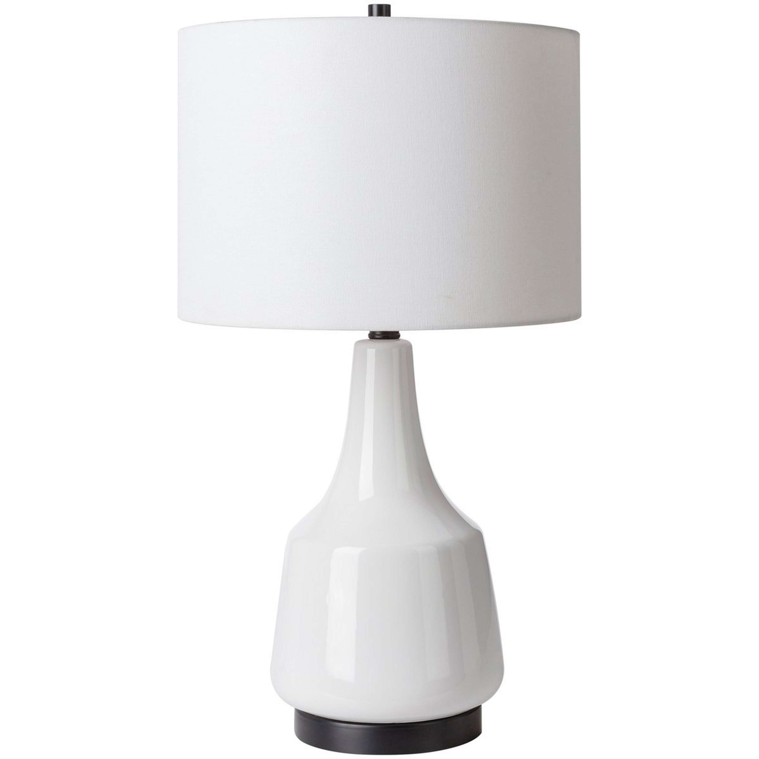 A Amity Table Lamp with Black / White color