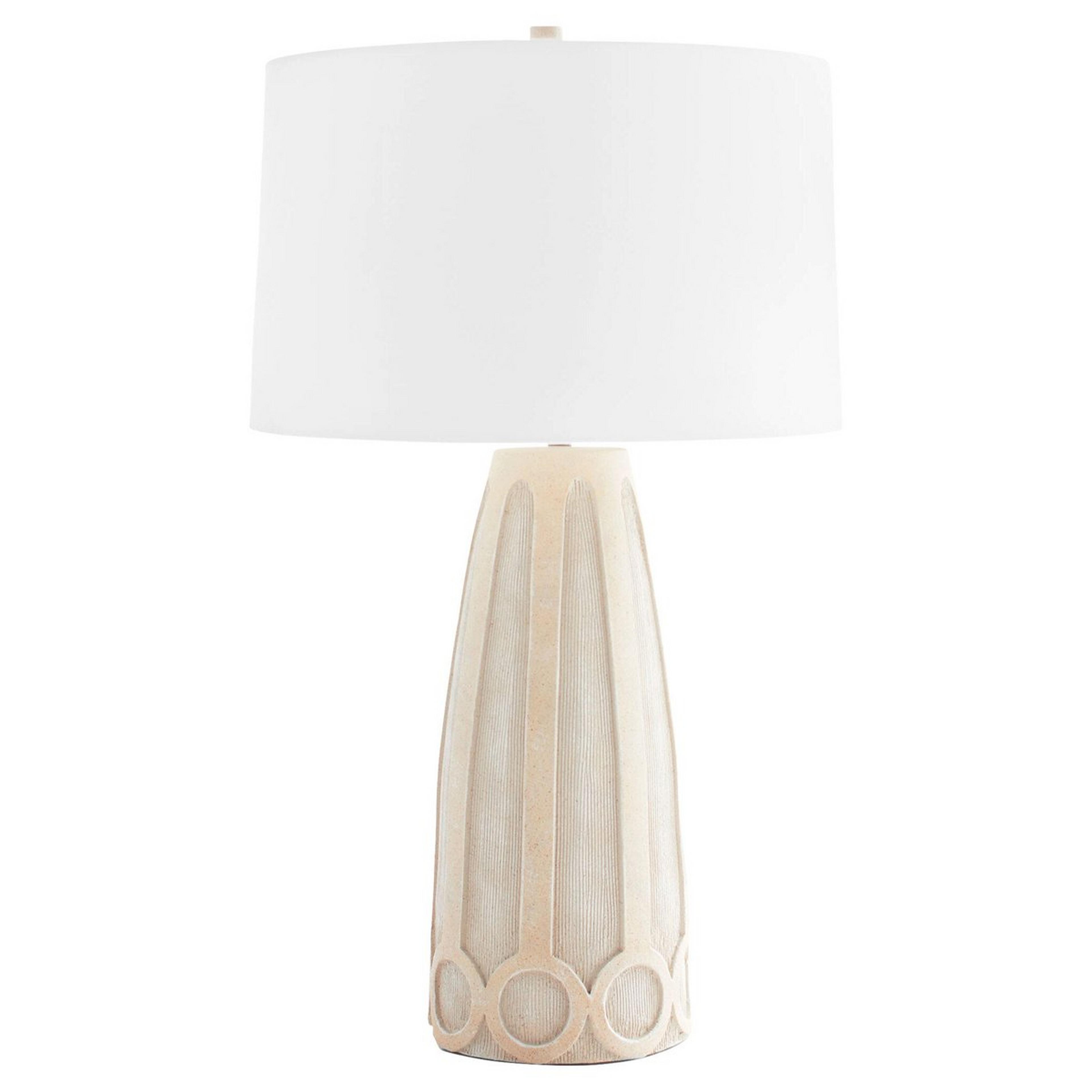 A Pillar Table Lamp with undefined color
