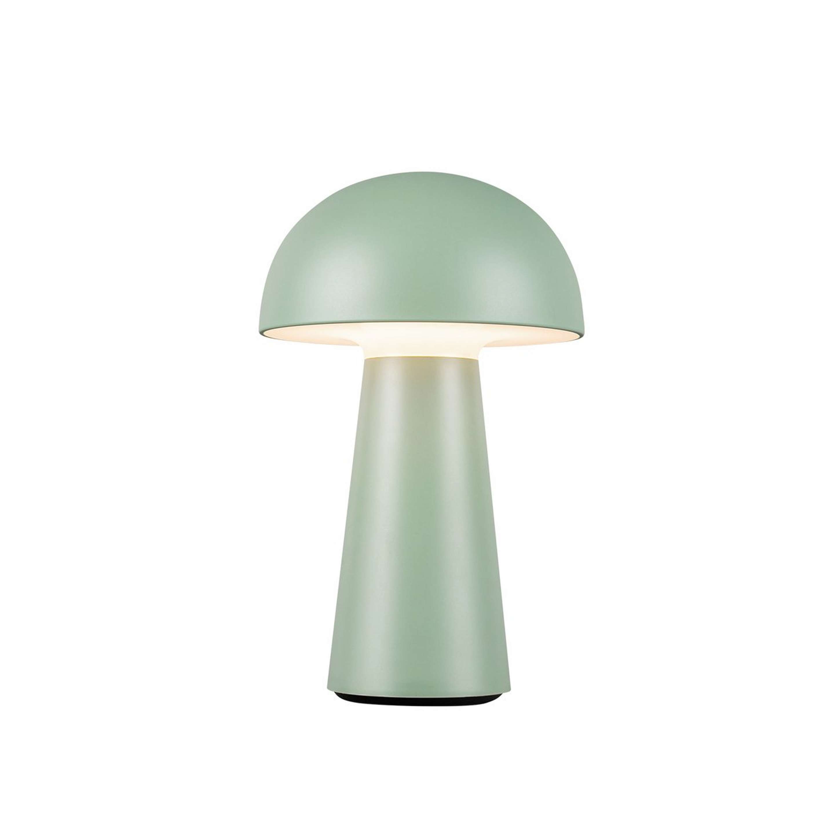 A Rigby Cordless LED Table Lamp with Sage Green / Frosted Acrylic color