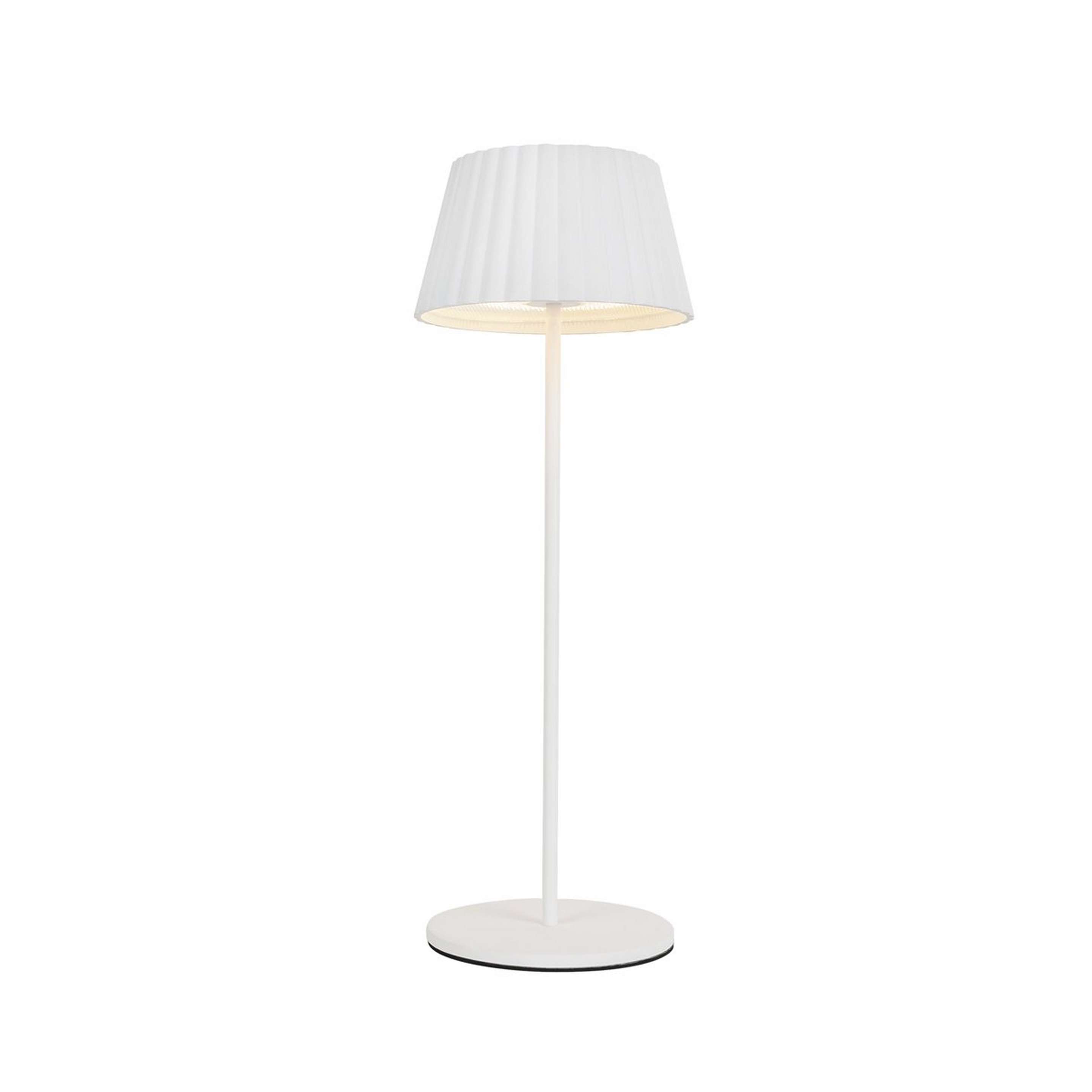 A Rhys Cordless LED Table Lamp with White / Frosted Acrylic color