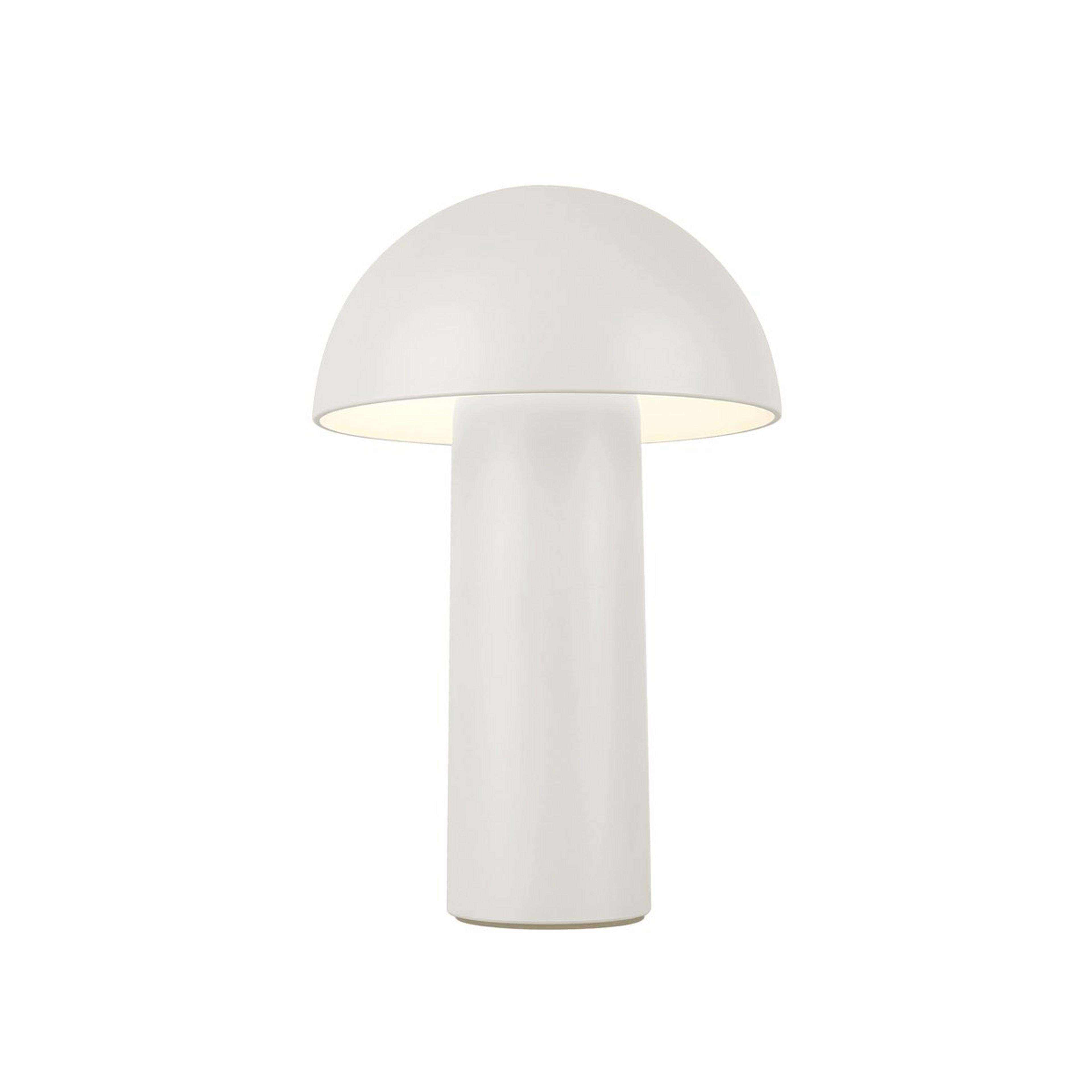 A Lewellen Cordless LED Table Lamp with Cream / Frosted Acrylic color