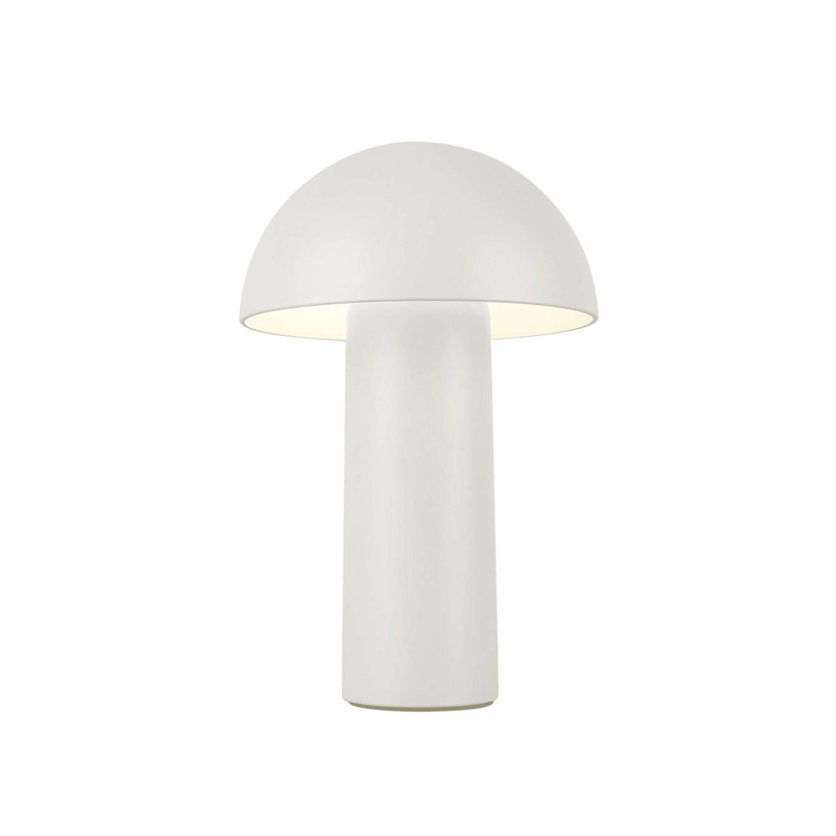 A Lewellen Cordless LED Table Lamp with Cream / Frosted Acrylic color