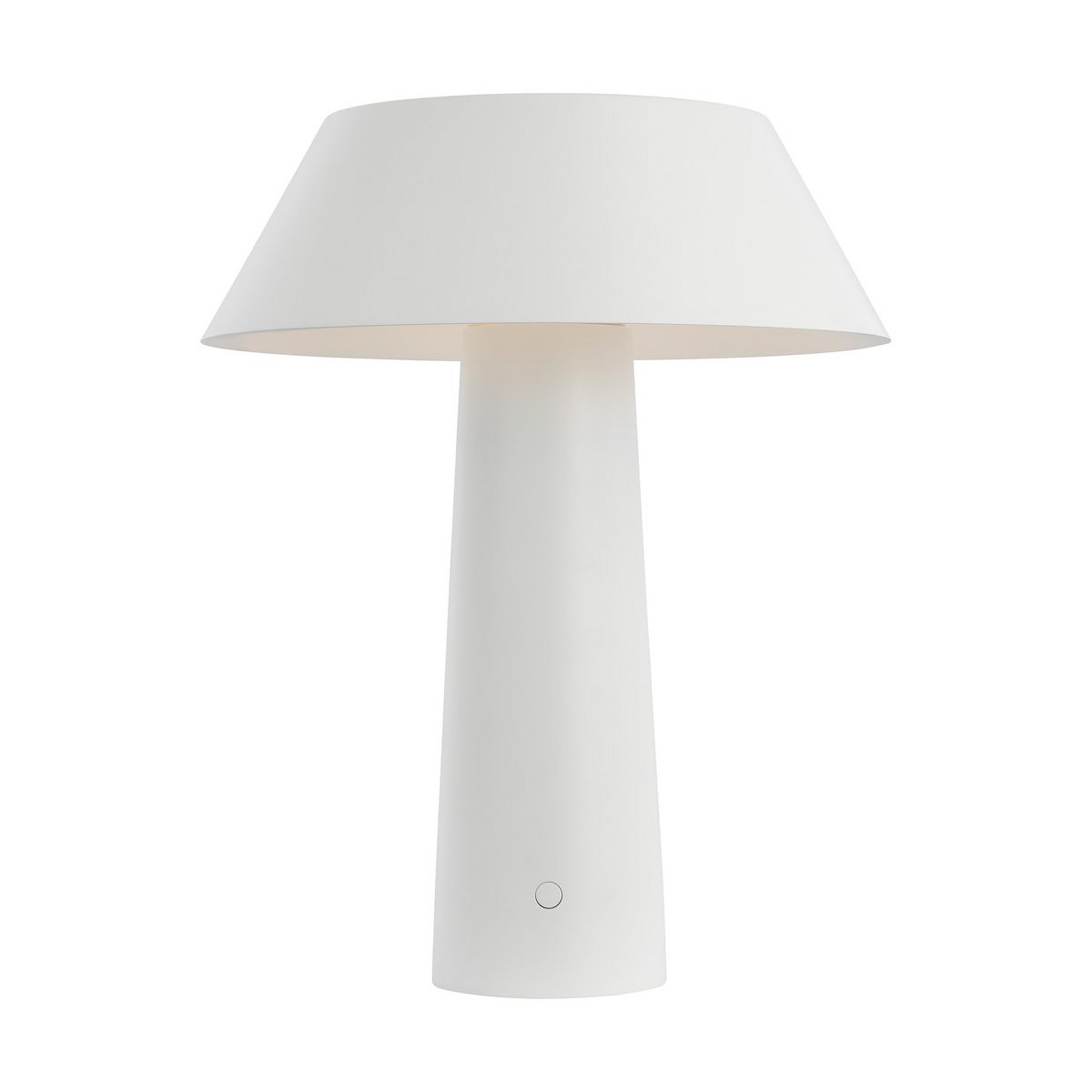 A Glyphic Cordless LED Indoor/Outdoor Table Lamp with White color