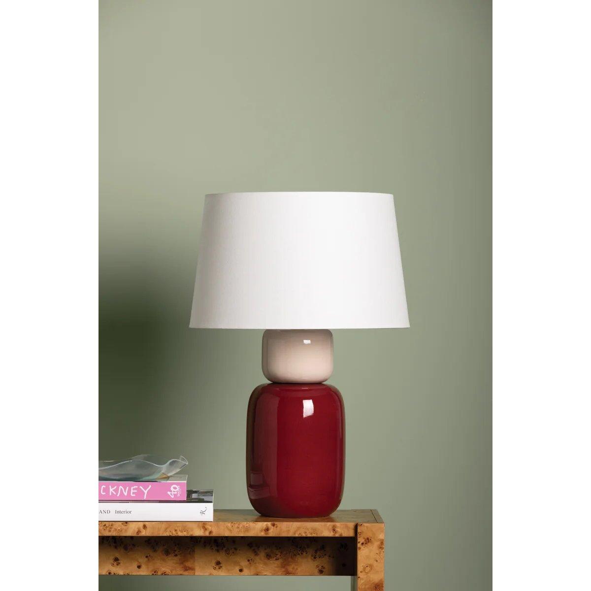 Playfully Postmodern Ceramic Table Lamp | Unique Decor
