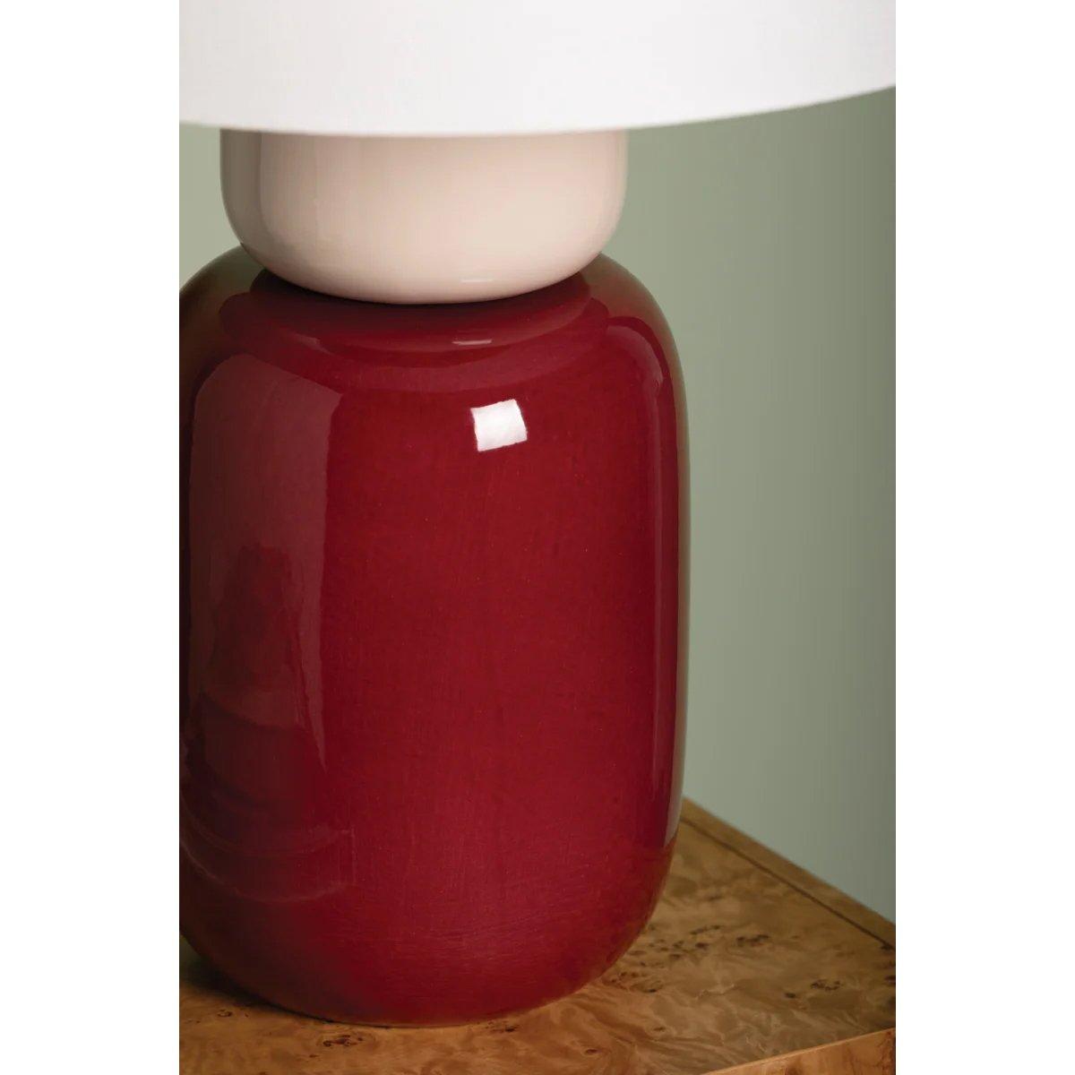 Playfully Postmodern Ceramic Table Lamp | Unique Decor
