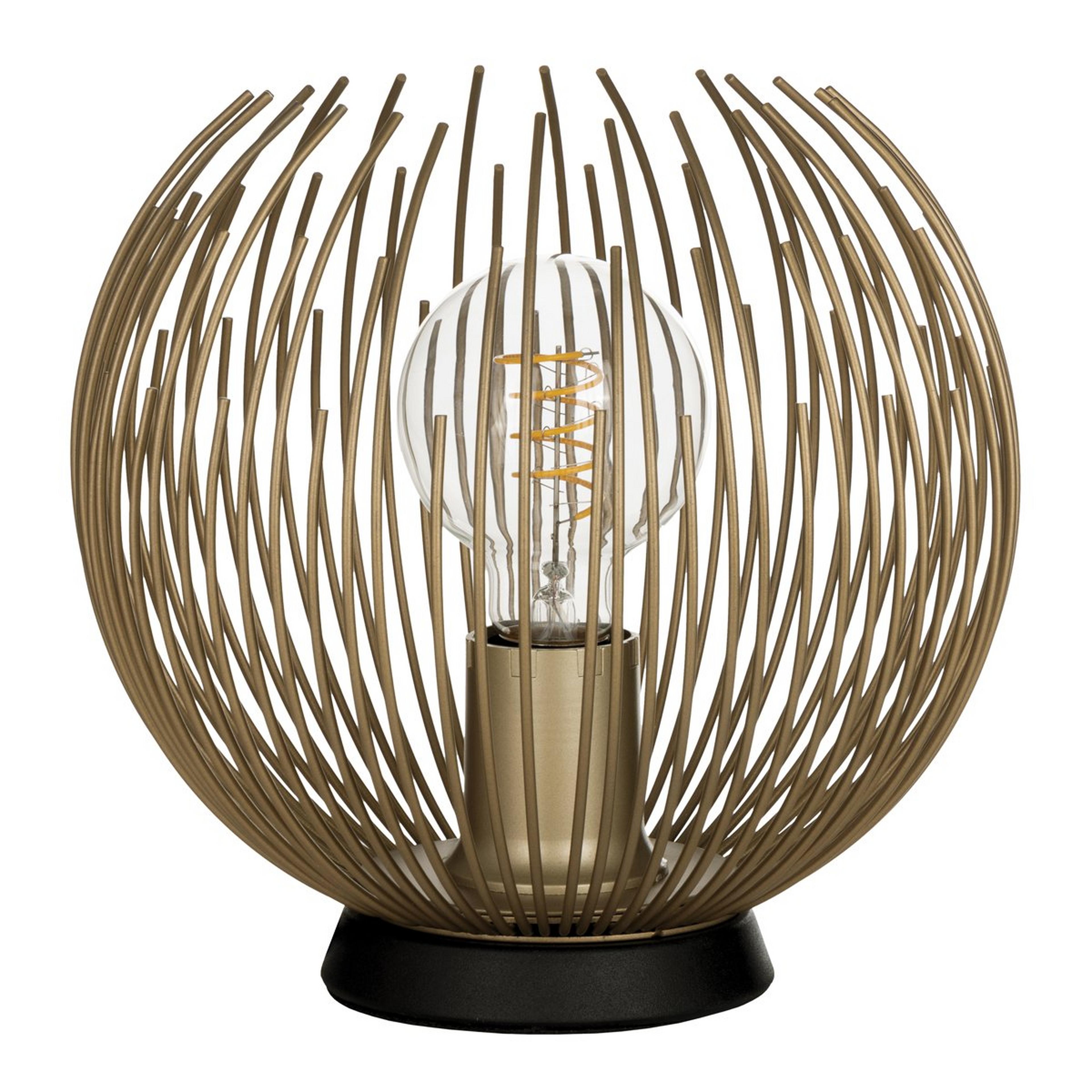 A Salsola Table Lamp with Gold color