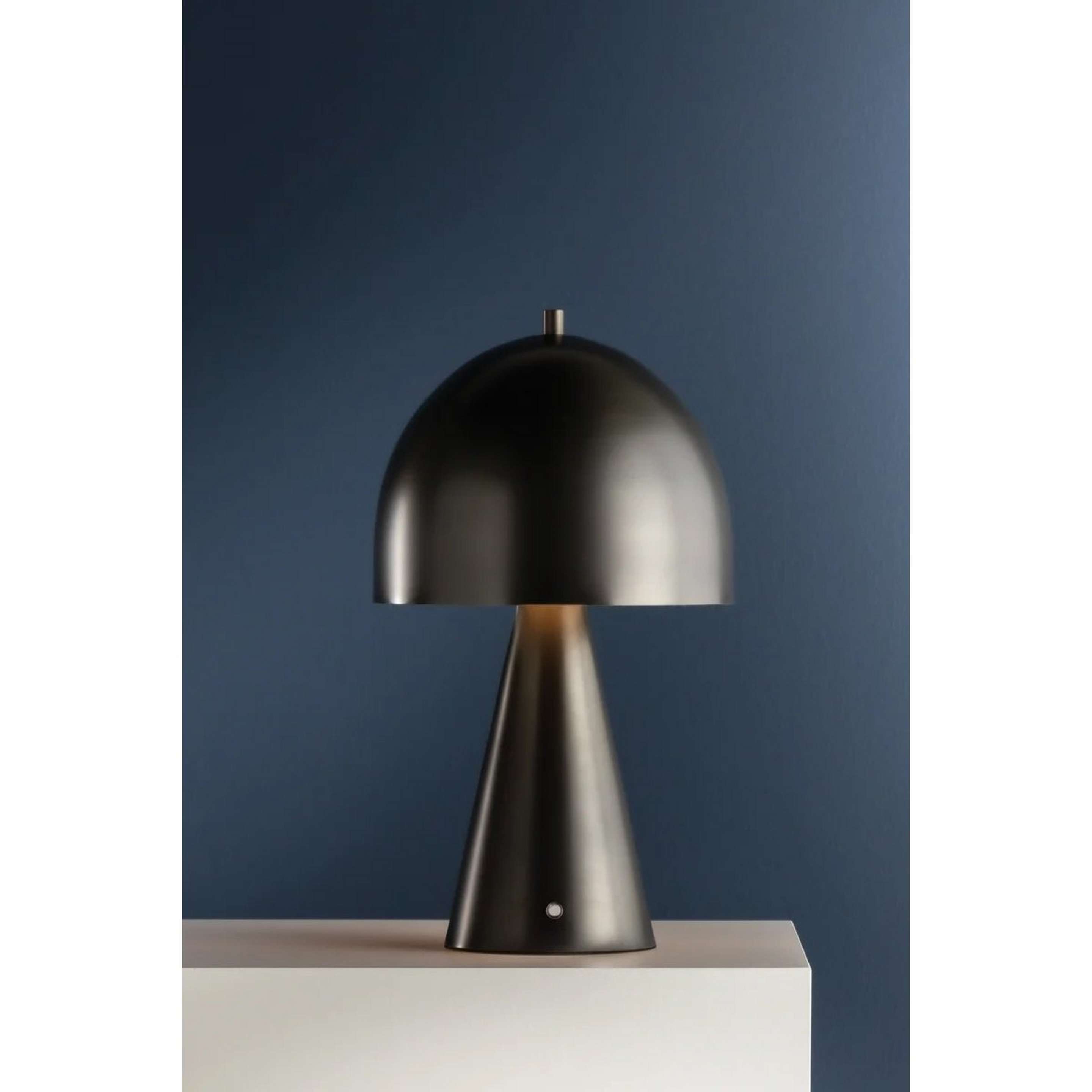 A Lampedo Rechargeable LED Table Lamp with Bronze color