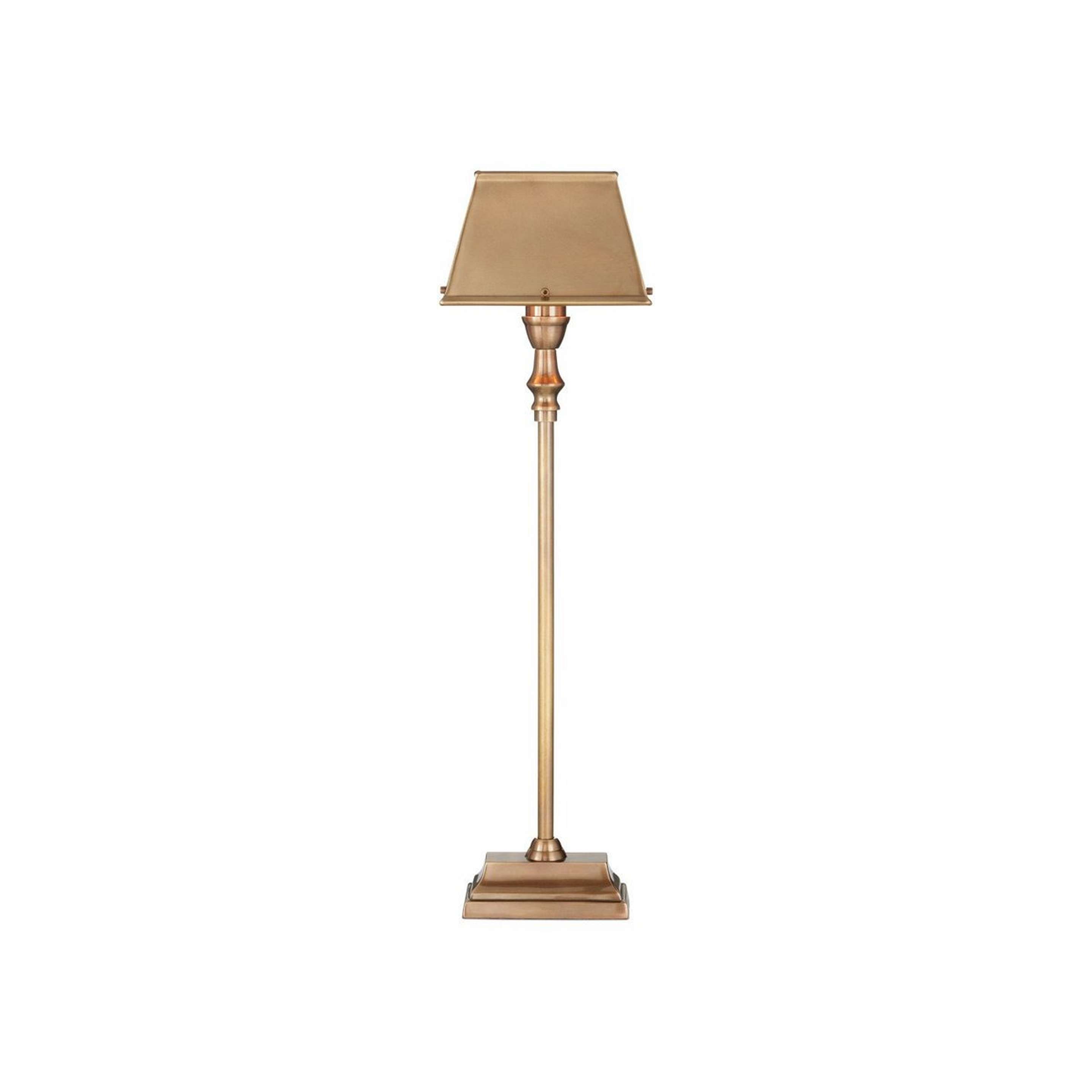 A Matthews Table Lamp with Antique Brass color