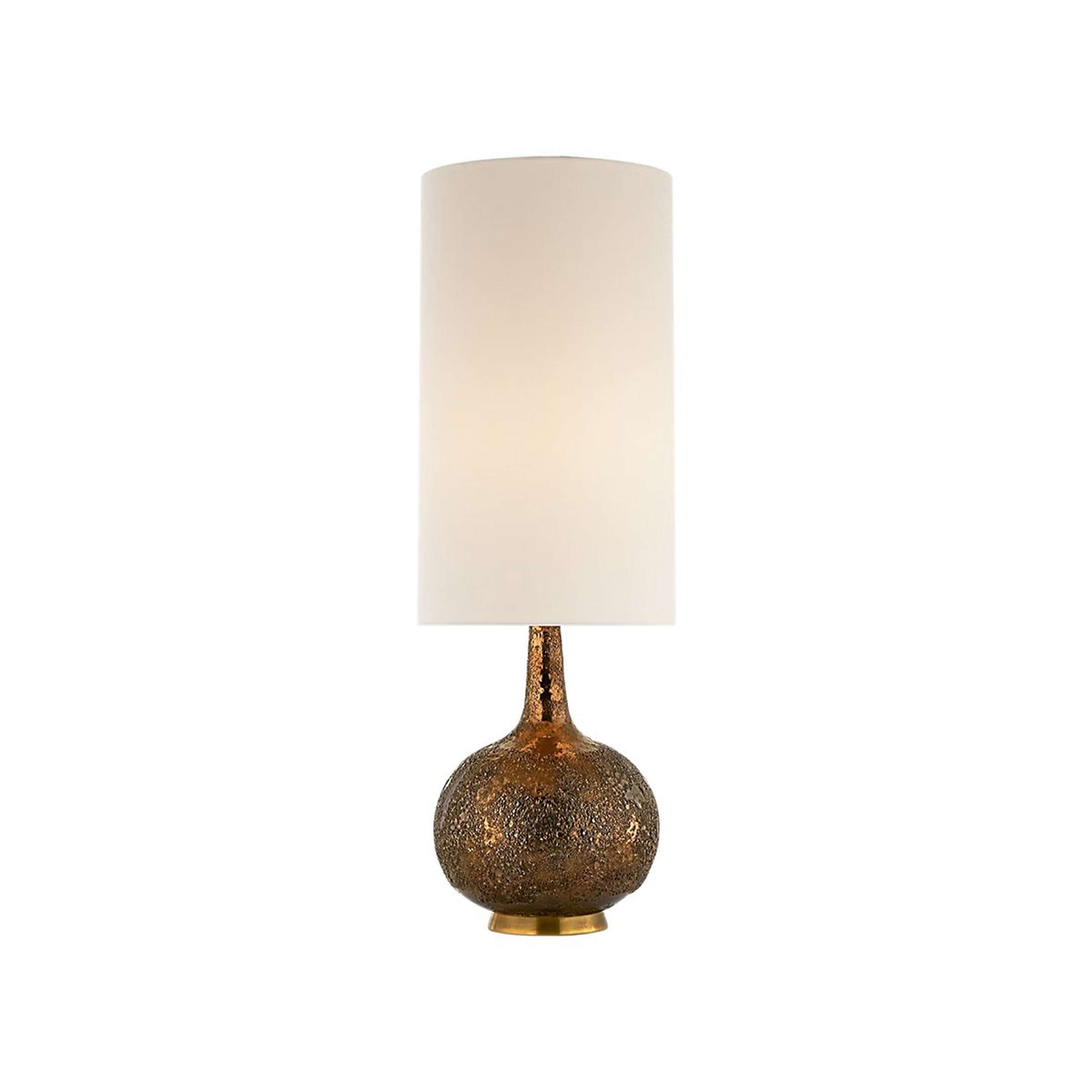 A Selena LED Rechargeable Cordless Table Lamp with Burnt Copper color