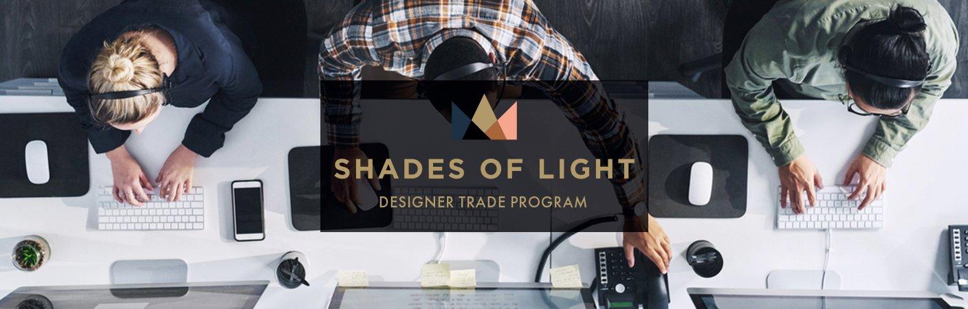 Shades of store light trade discount