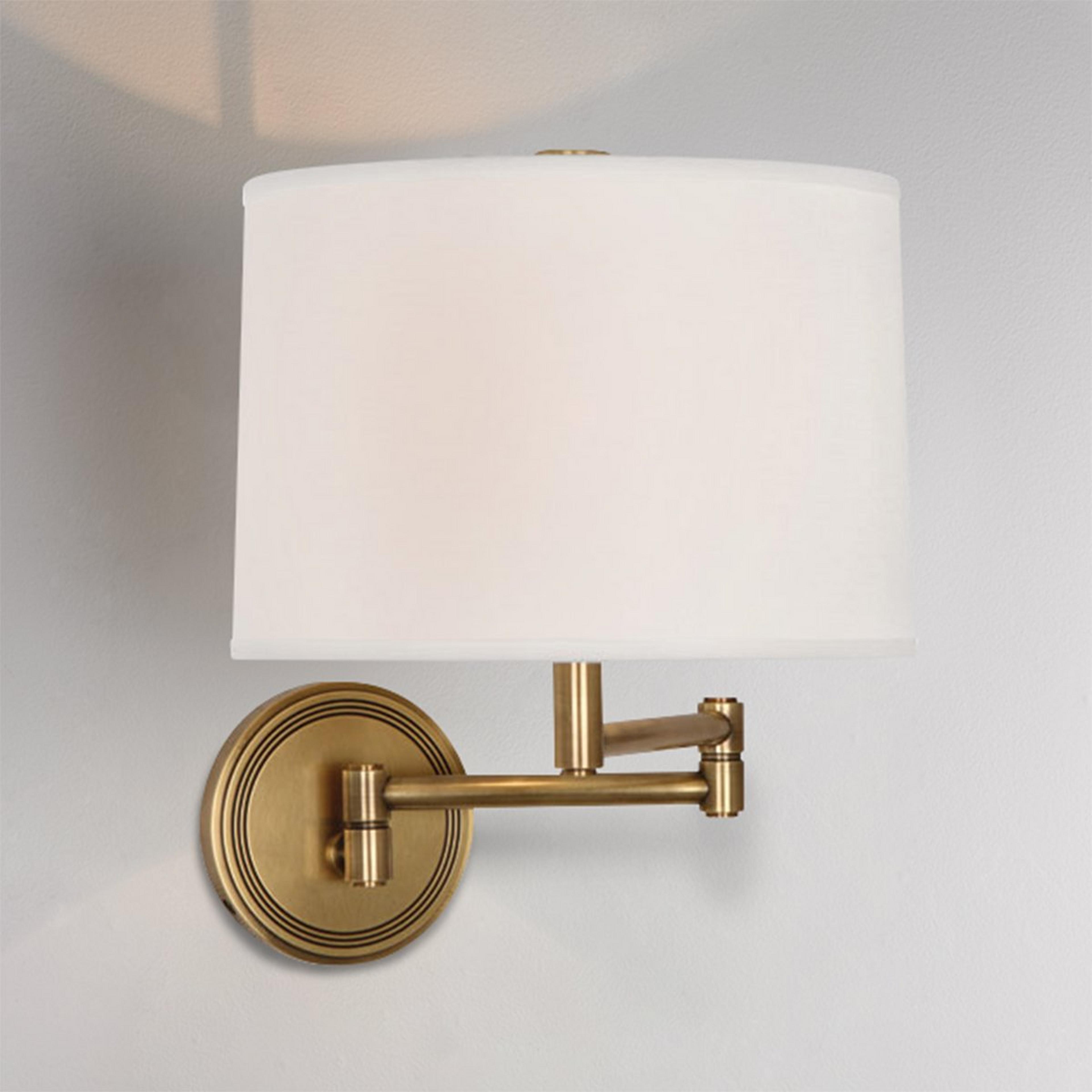 A Classic Elegance Swing Arm with Antique Brass color