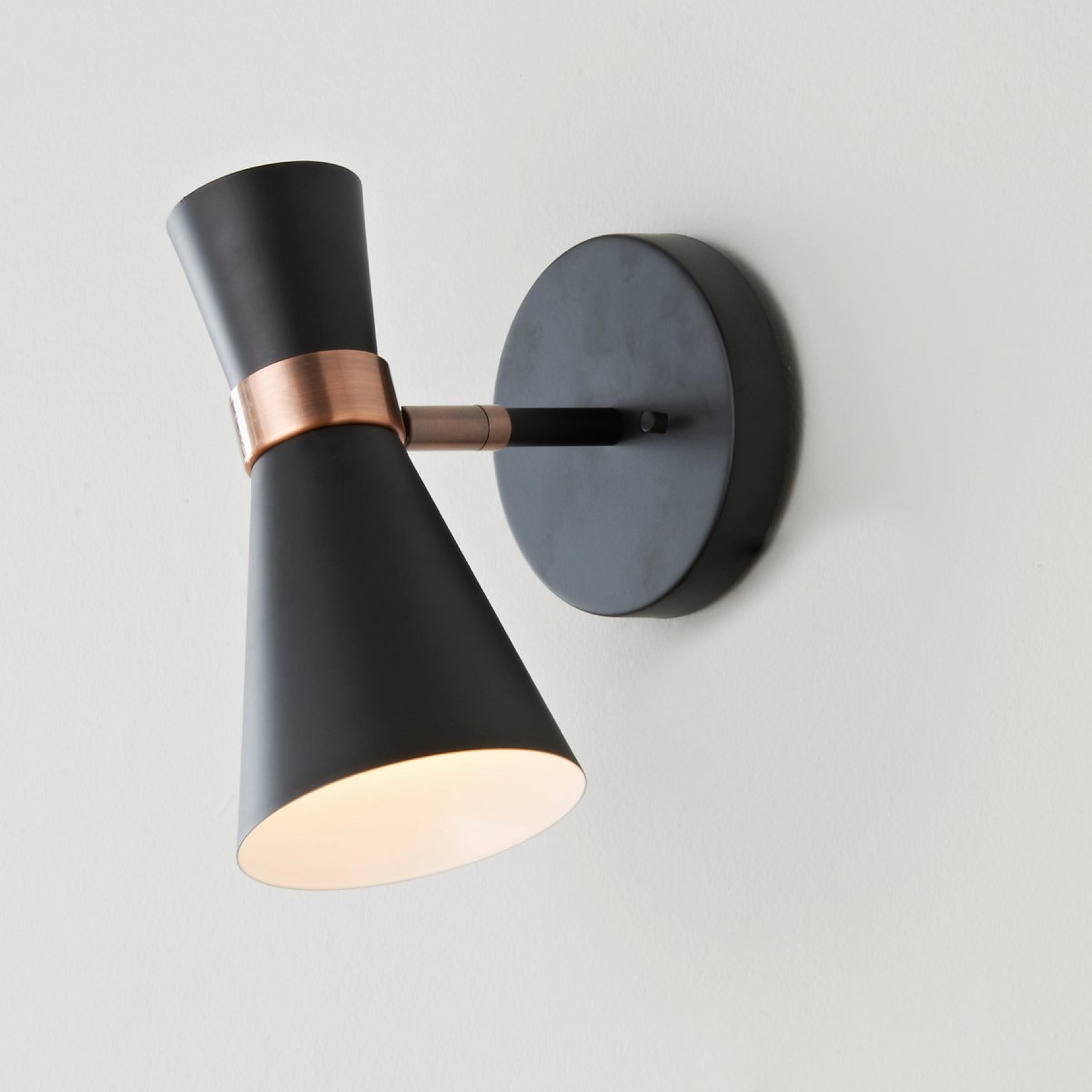 A Trumpet Flare Swing Arm - Large with Black / Bronze color