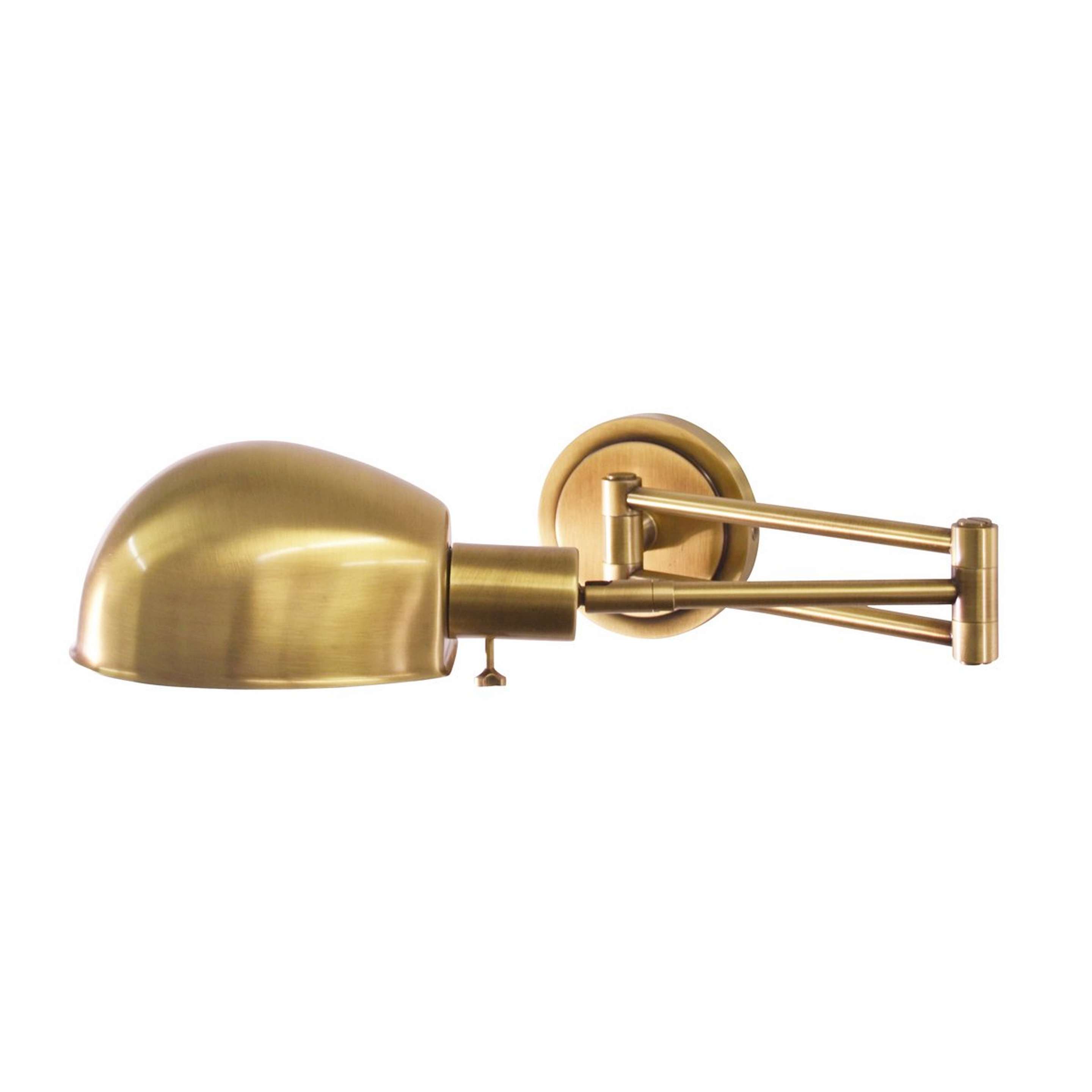 A Industrial Pharmacy Swing Arm with Antique Brass color