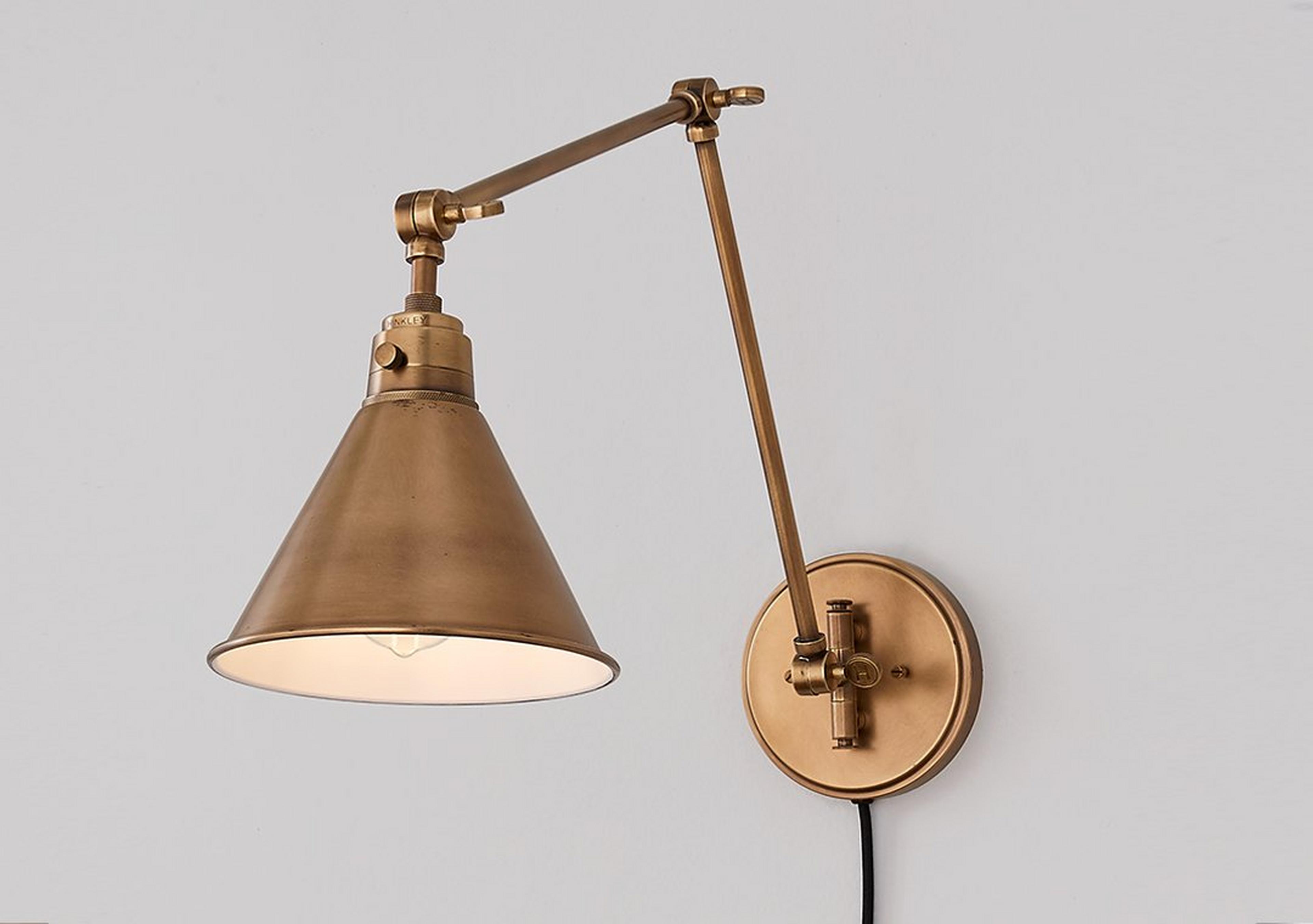 Cyrus Arched Swing Arm Sconce