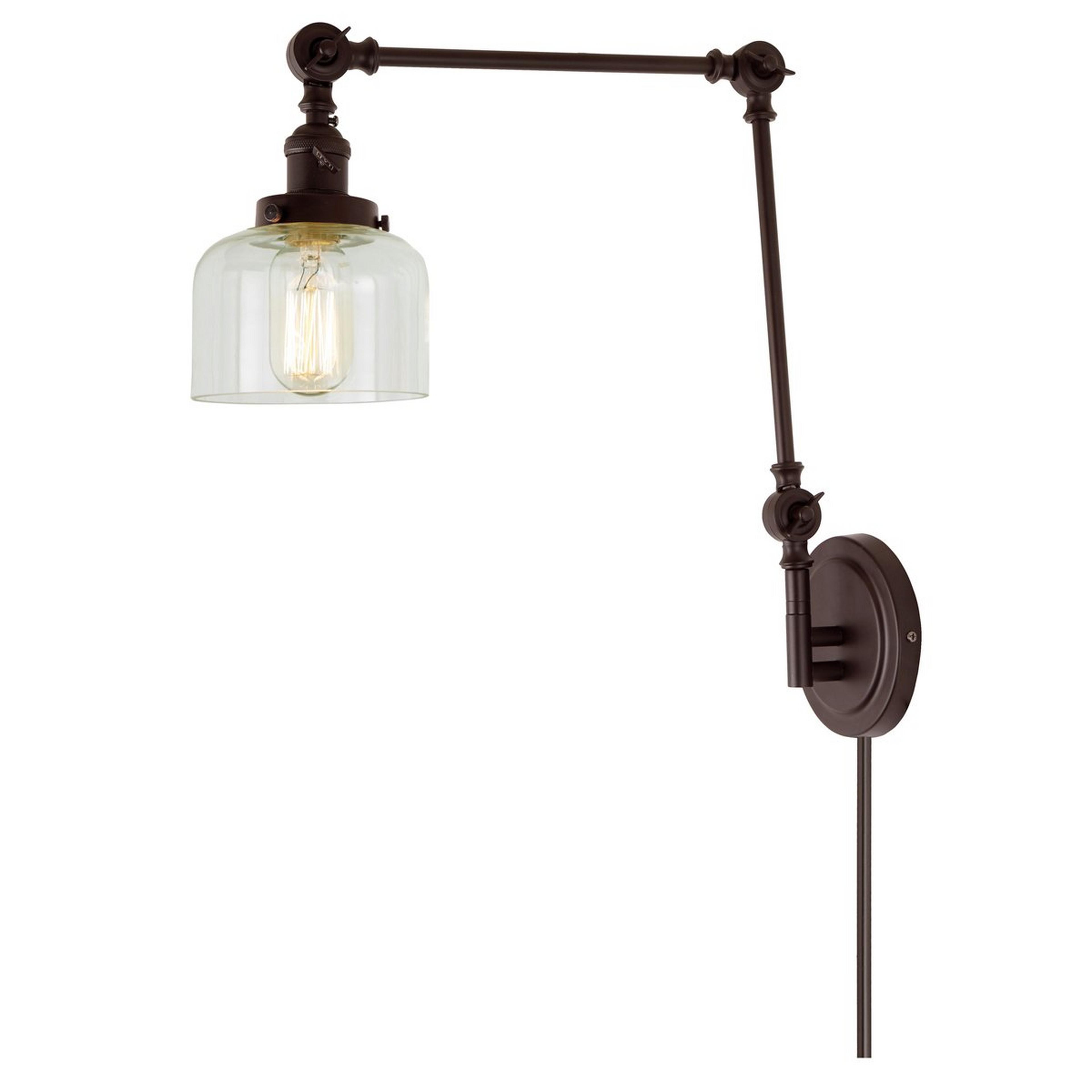 A Banner Triple Joint Swing Arm - Glass Bowl with undefined color