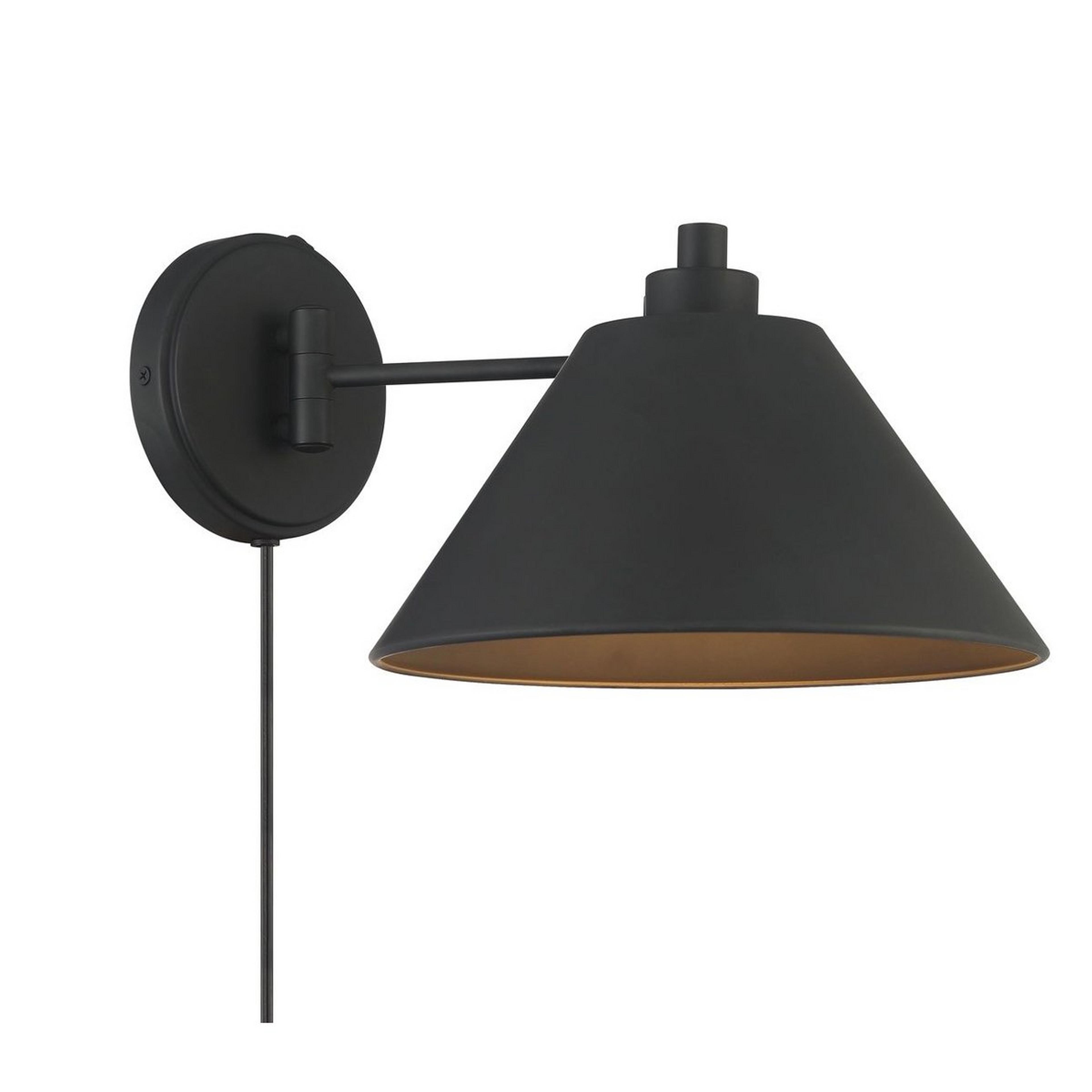 A Wymie Swing Arm with Matte Black color
