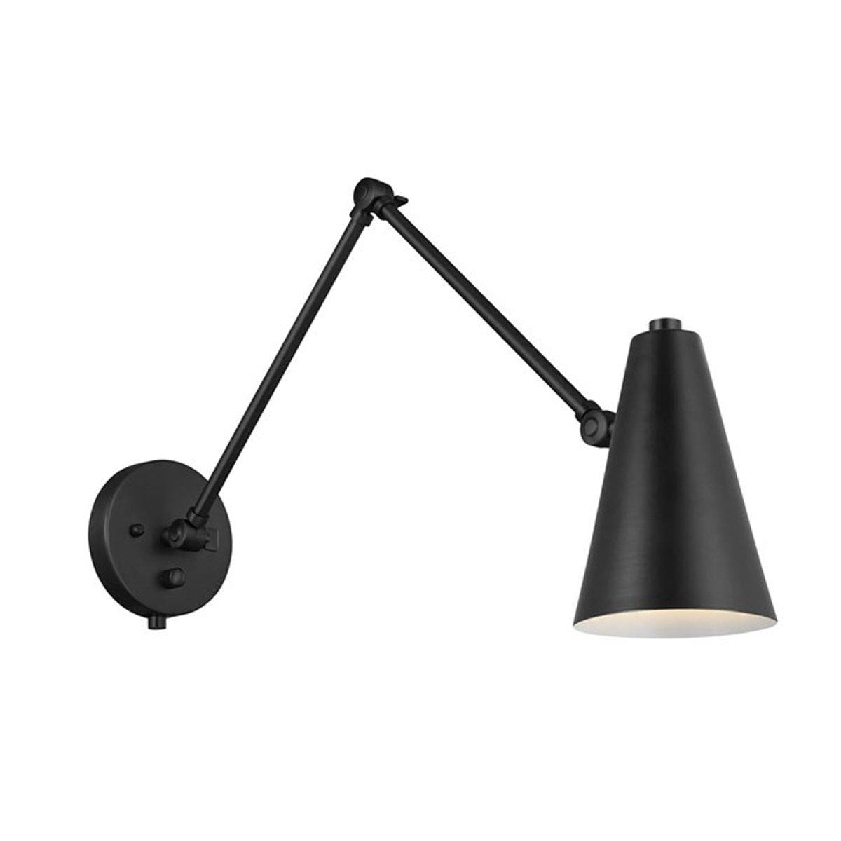 Desai Arched Swing Arm Sconce | Shades of Light