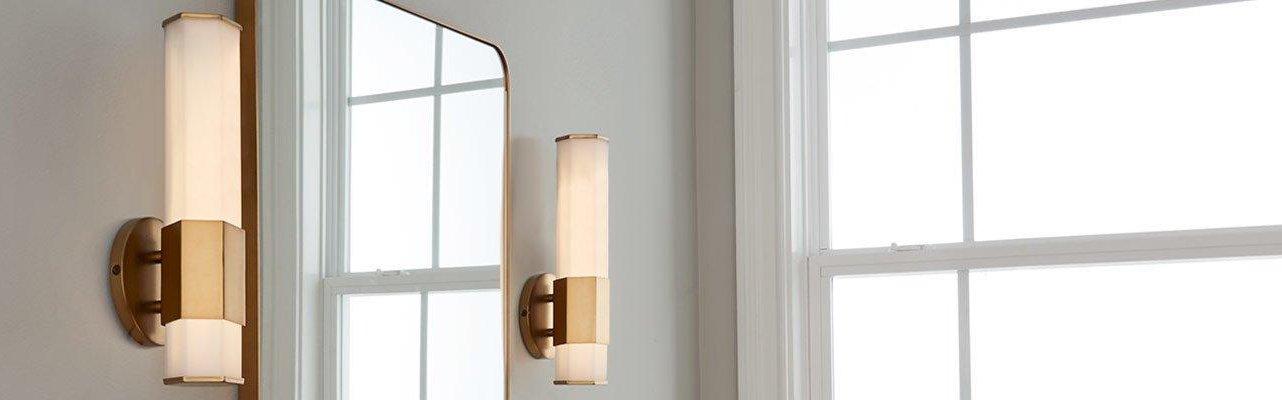 Hexagon Bath Sconce