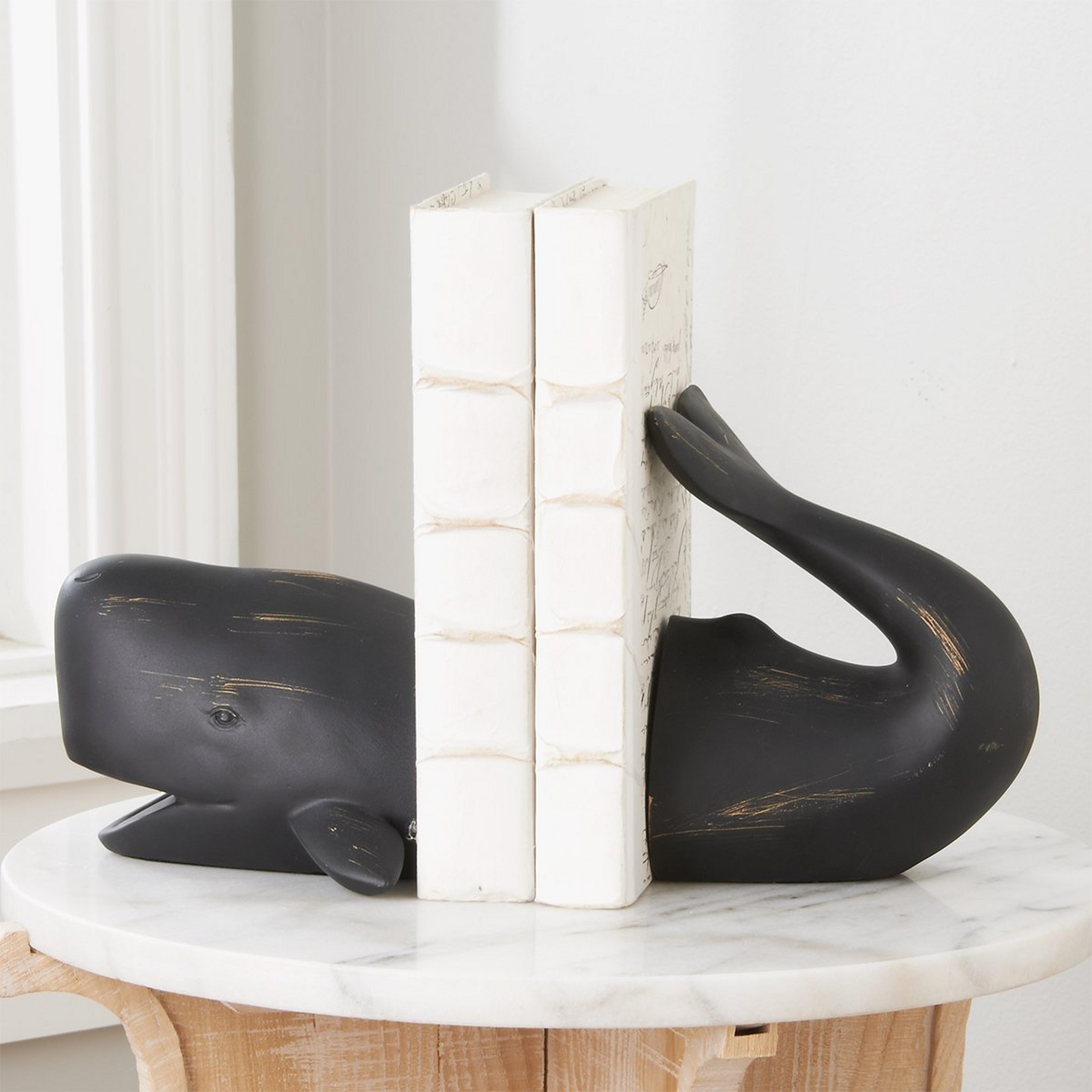 Whale Bookends
