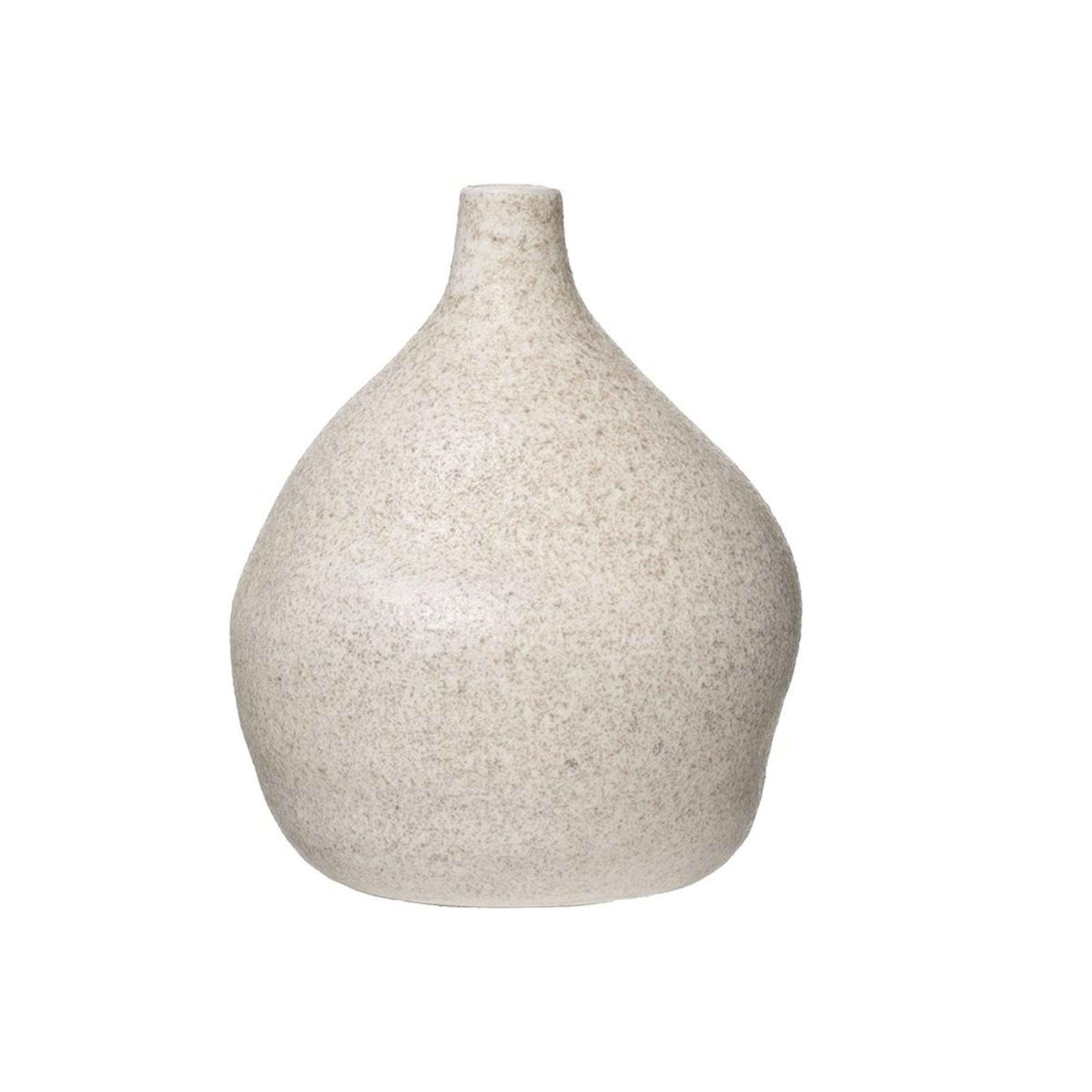 A Albermarle Vase with Distressed Cream color