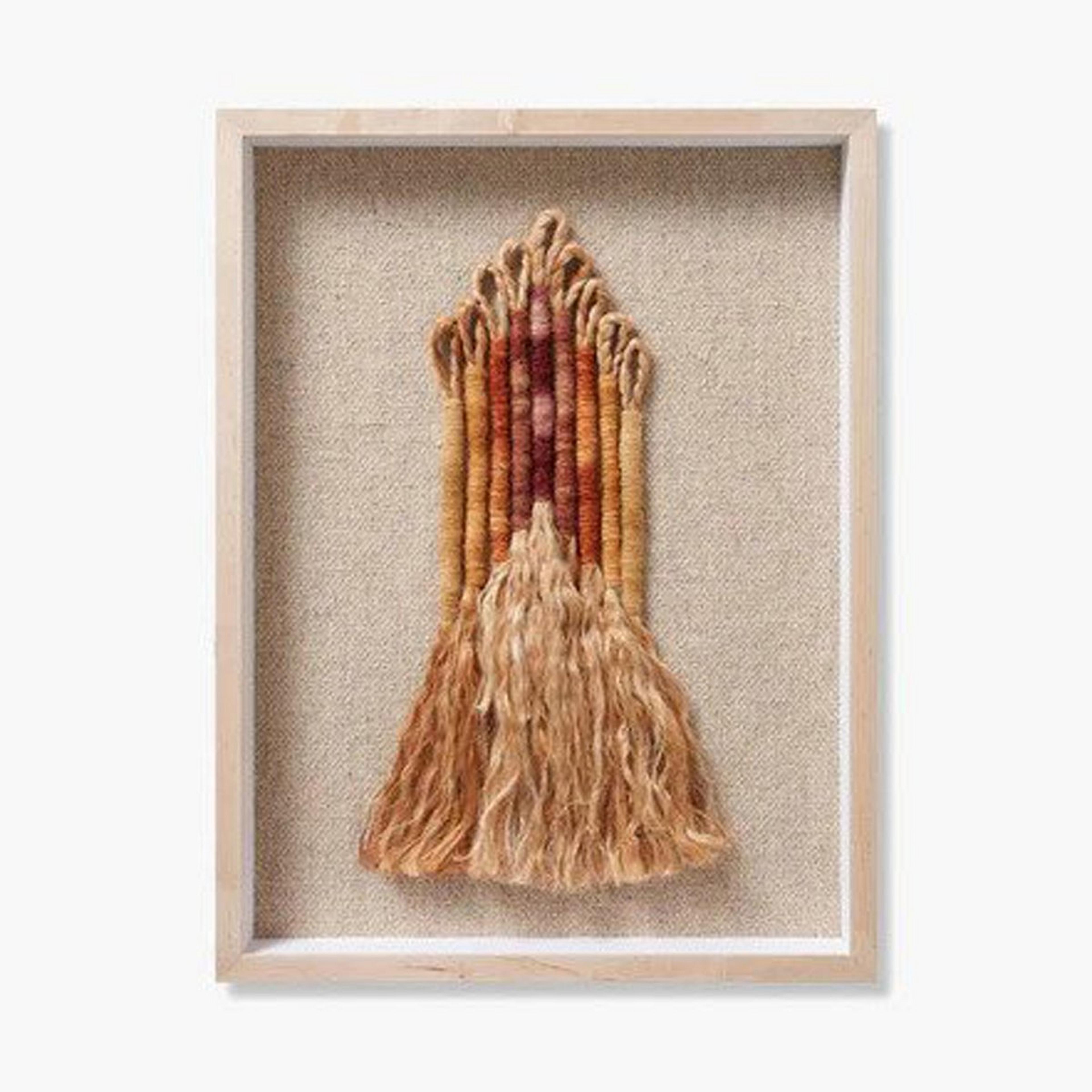 A Oro Naranja Wall Art with Orange / Rust / Natural  color