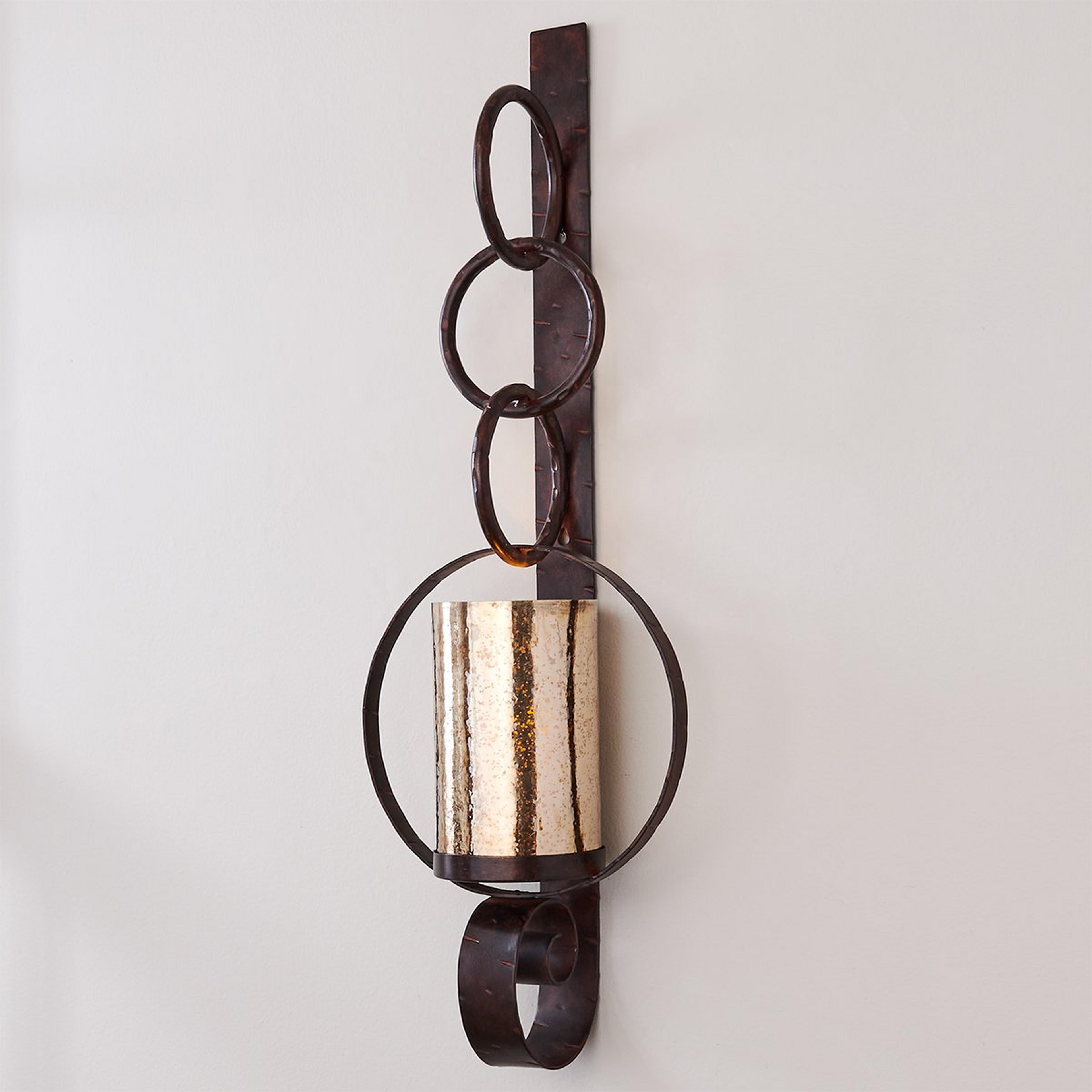 A Vieja Candleholder Sconce with undefined color