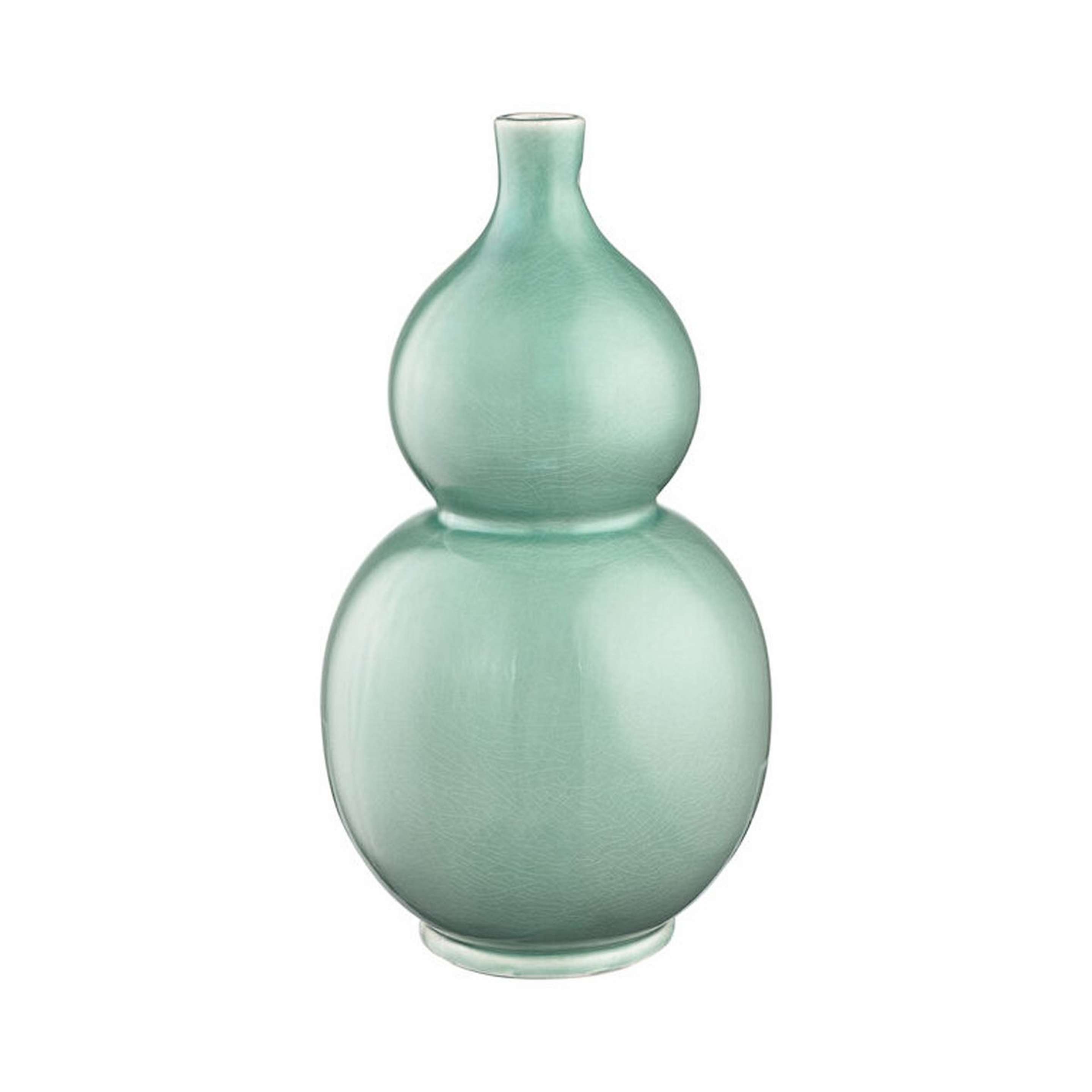 A Bombilla Vase - Large with Light Turquoise color
