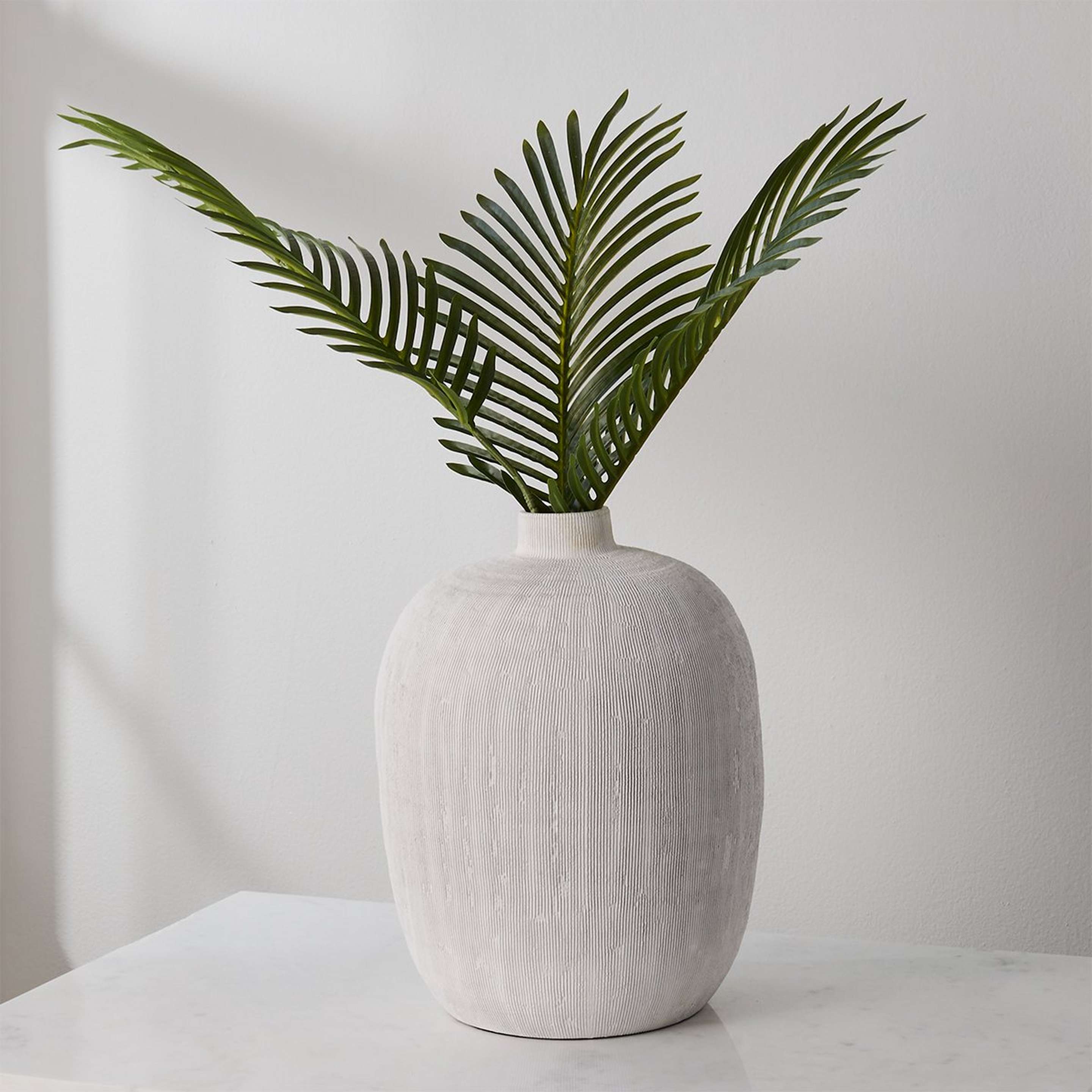 A Boccale Vase with White Ceramic color