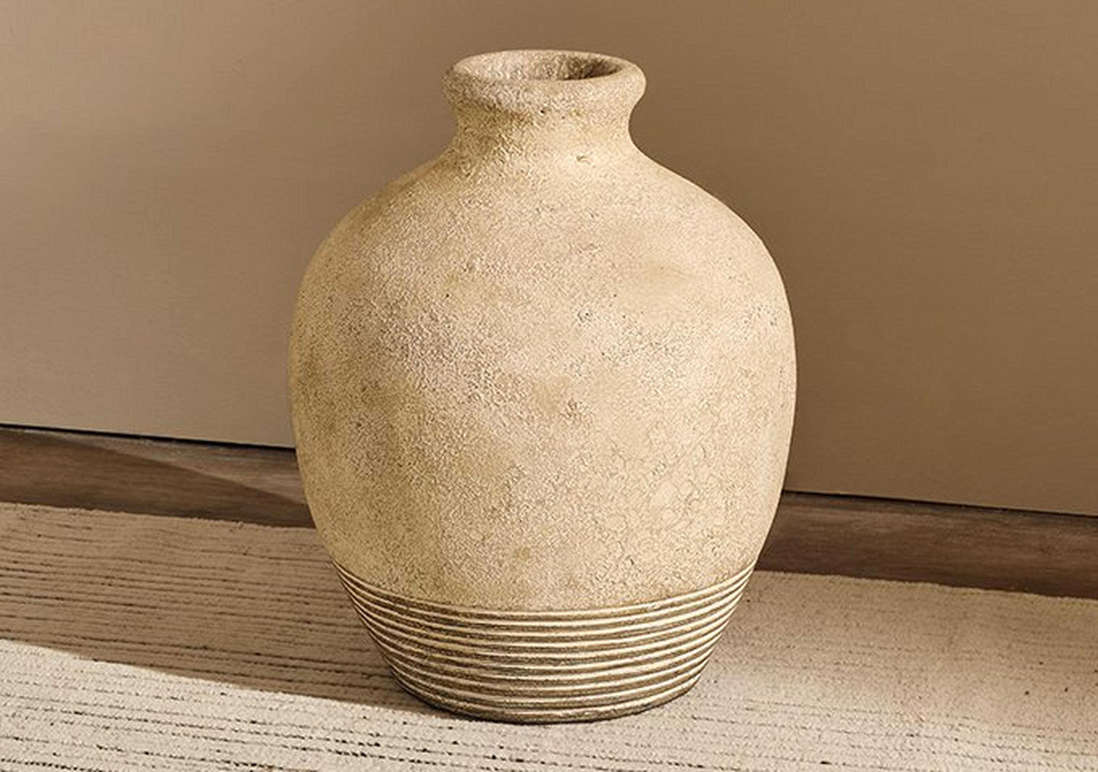 Distressed brown Egan Vase