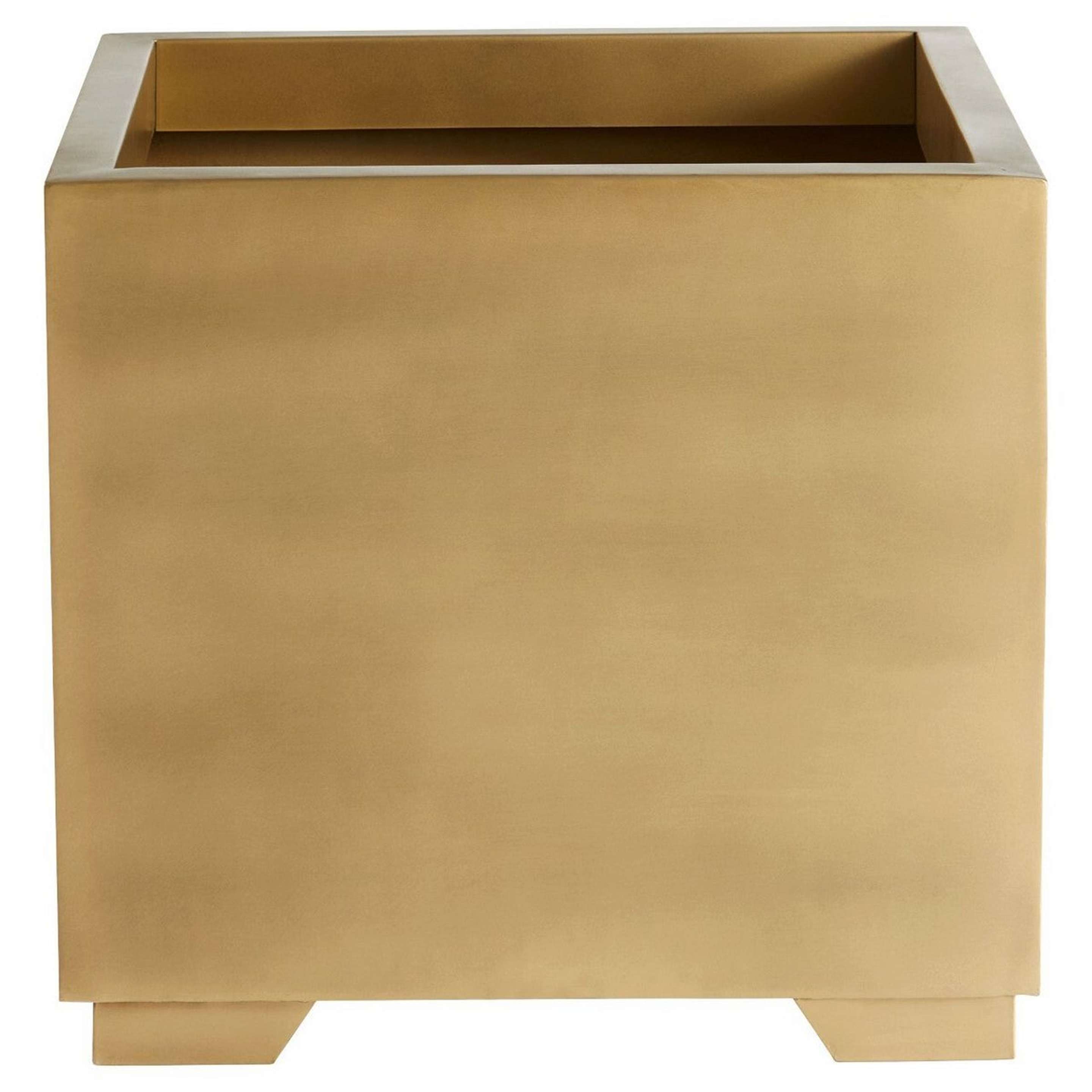 A Aureo Planter with Gold color
