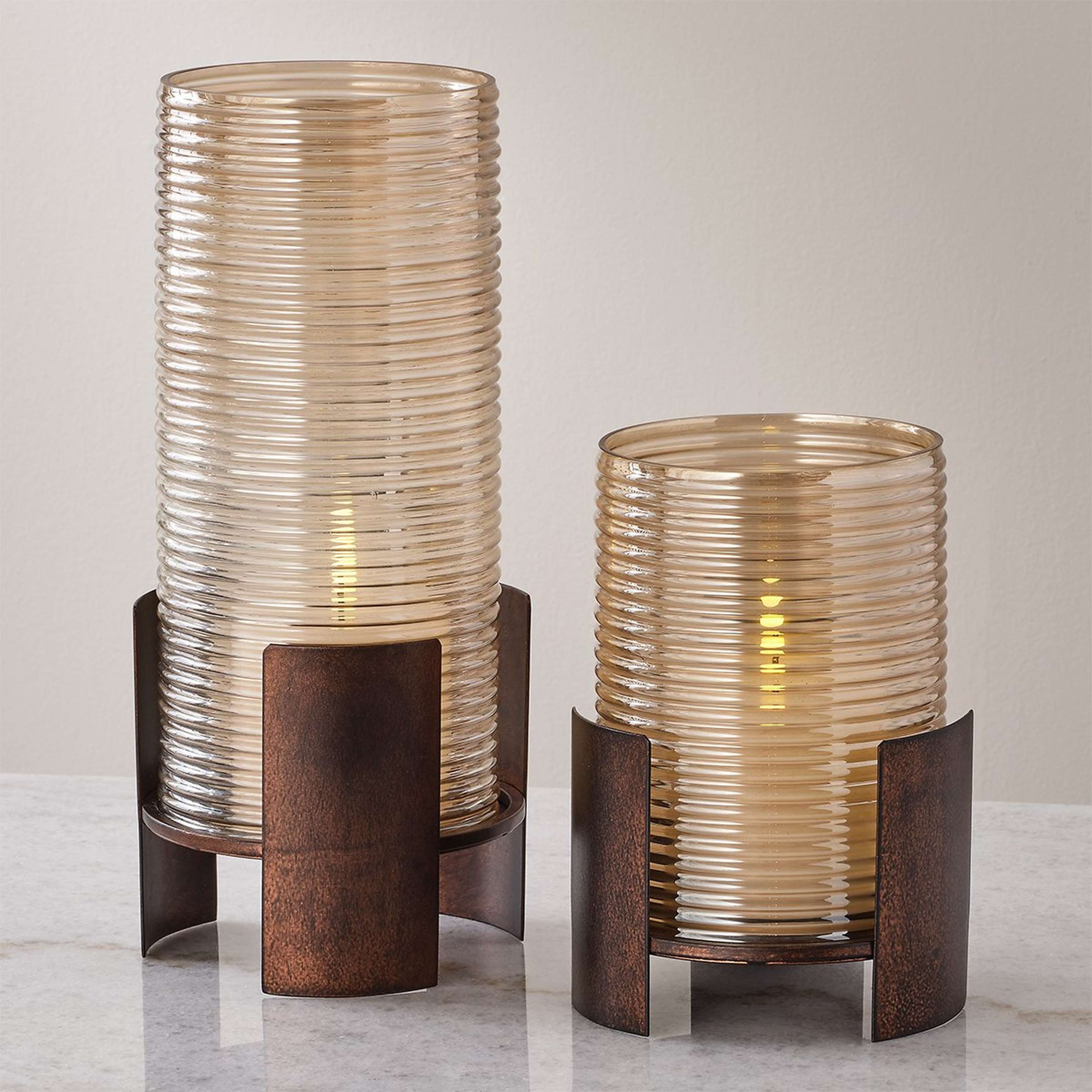 A Boardwalk Candleholders - Set of 2 with undefined color