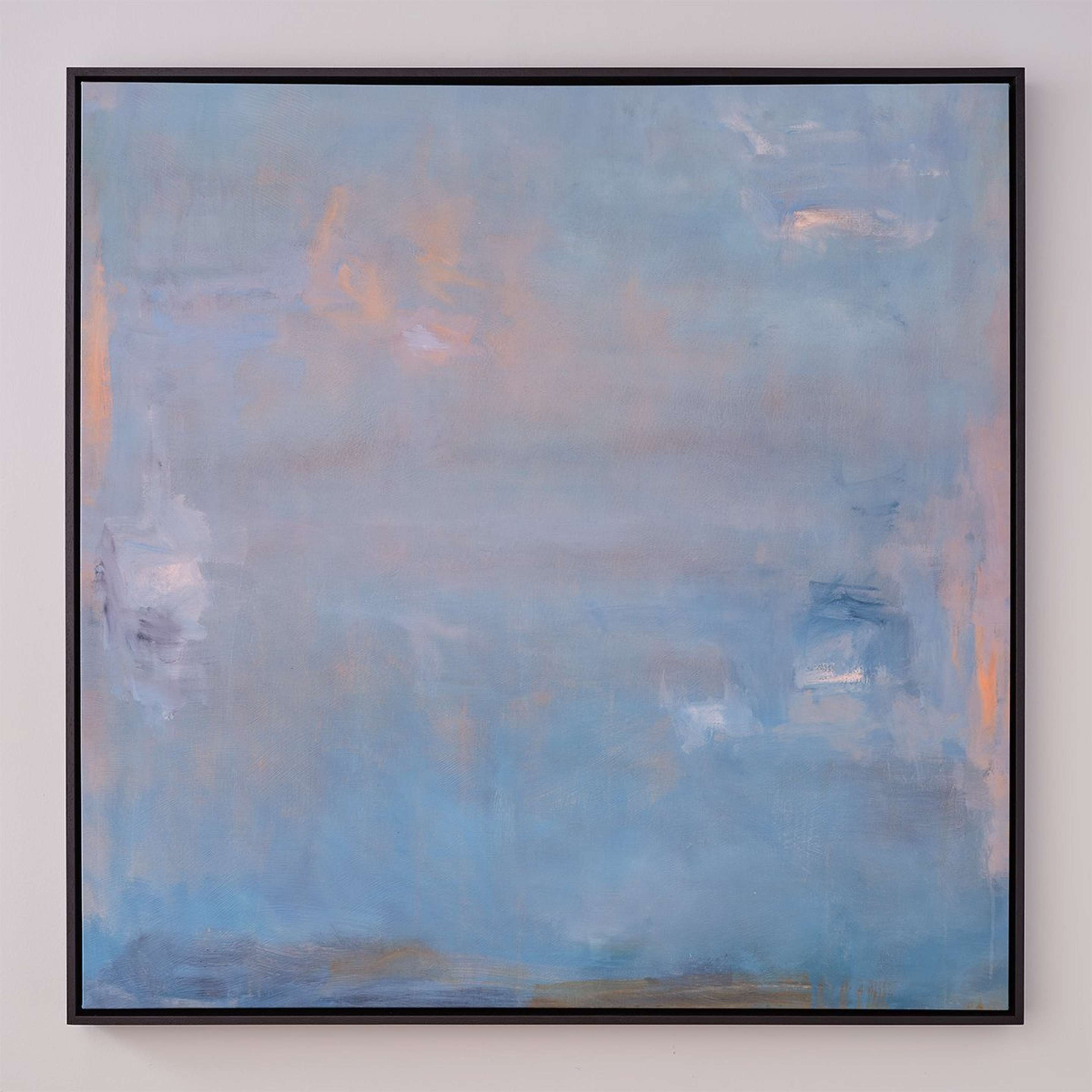 A Serene Azure Wall Art with Blue color