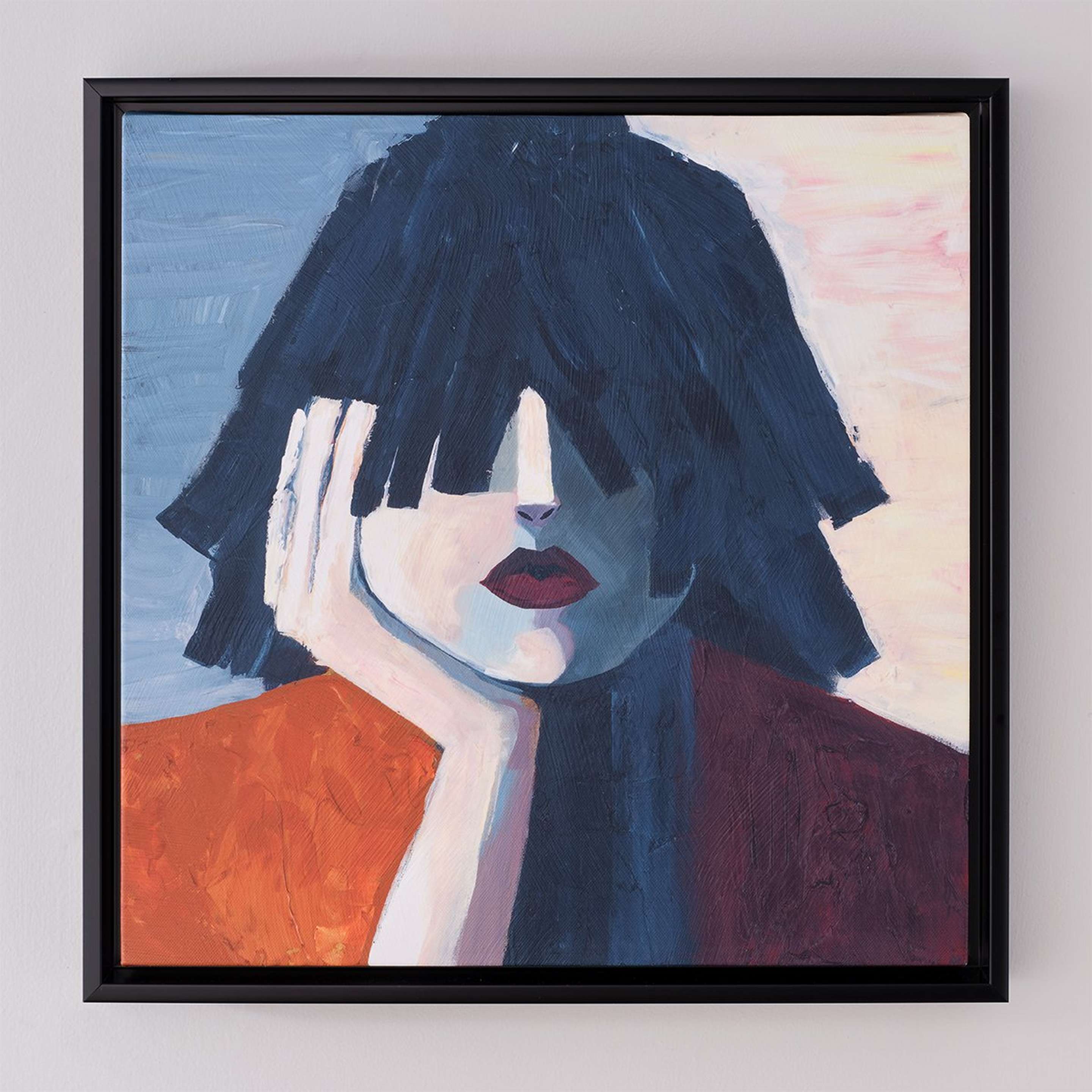 A Chic Silhouette Wall Art with Multicolored color