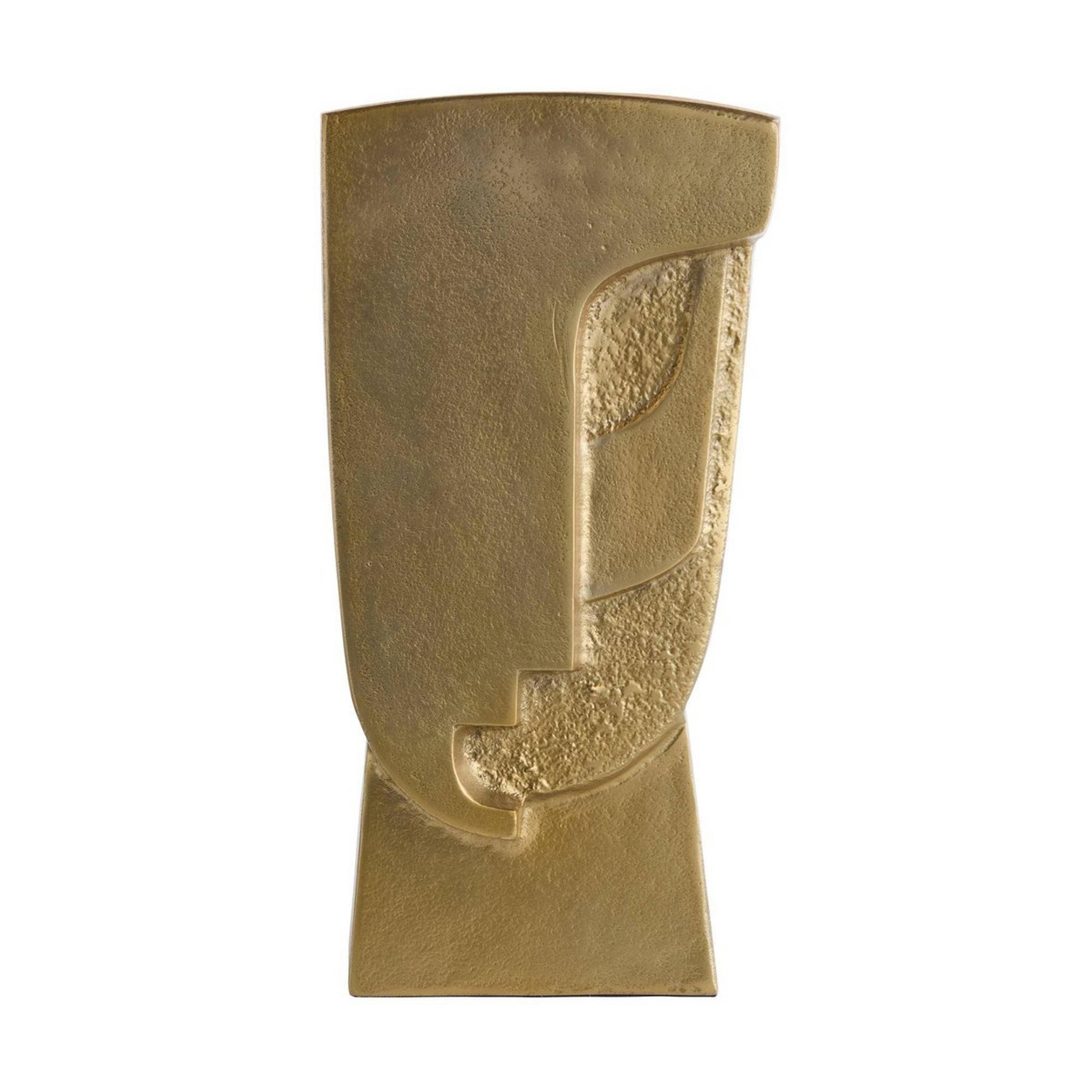 A Norris Sculpture with Antique Brass color