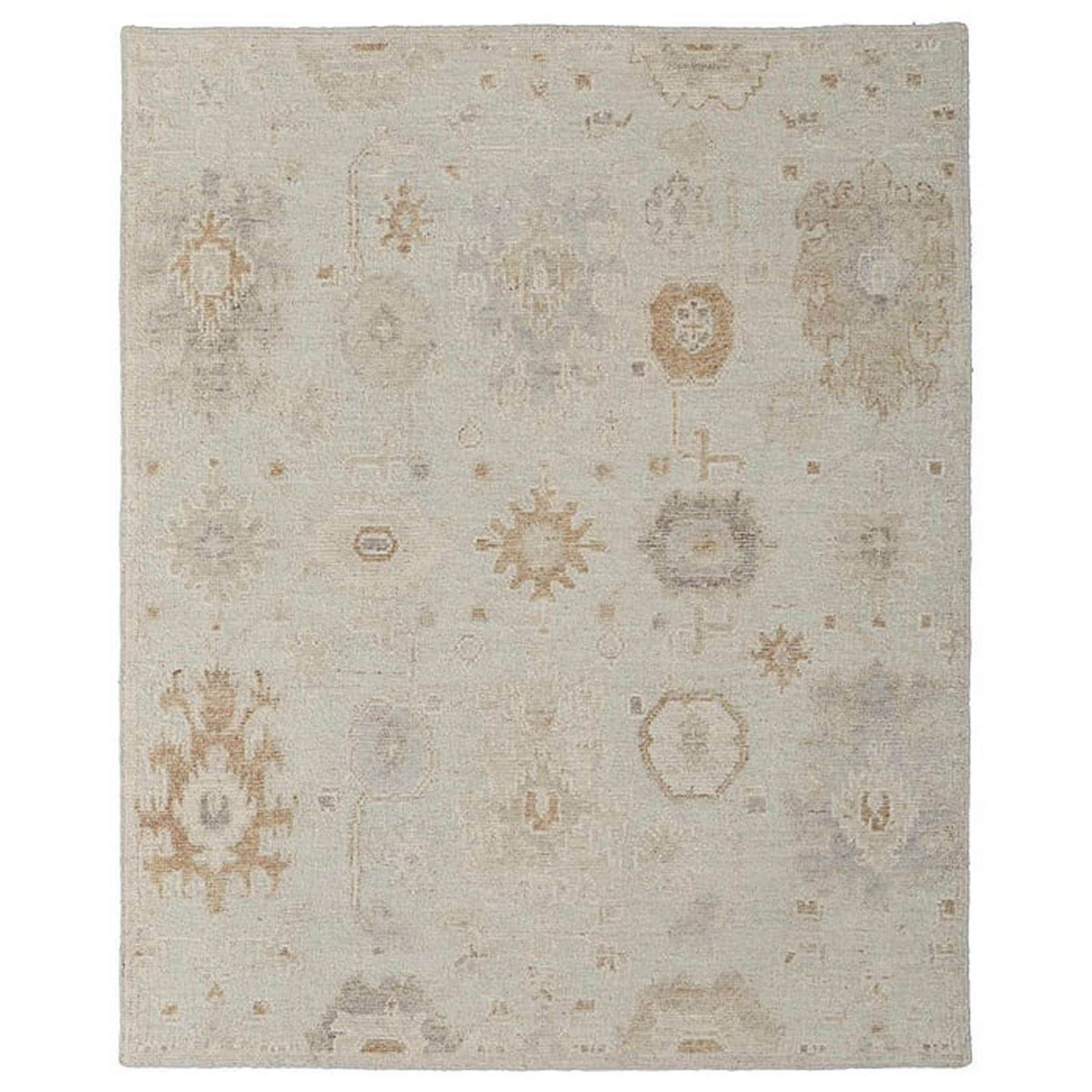 A Nalley Hand-Knotted Rug with Beige color