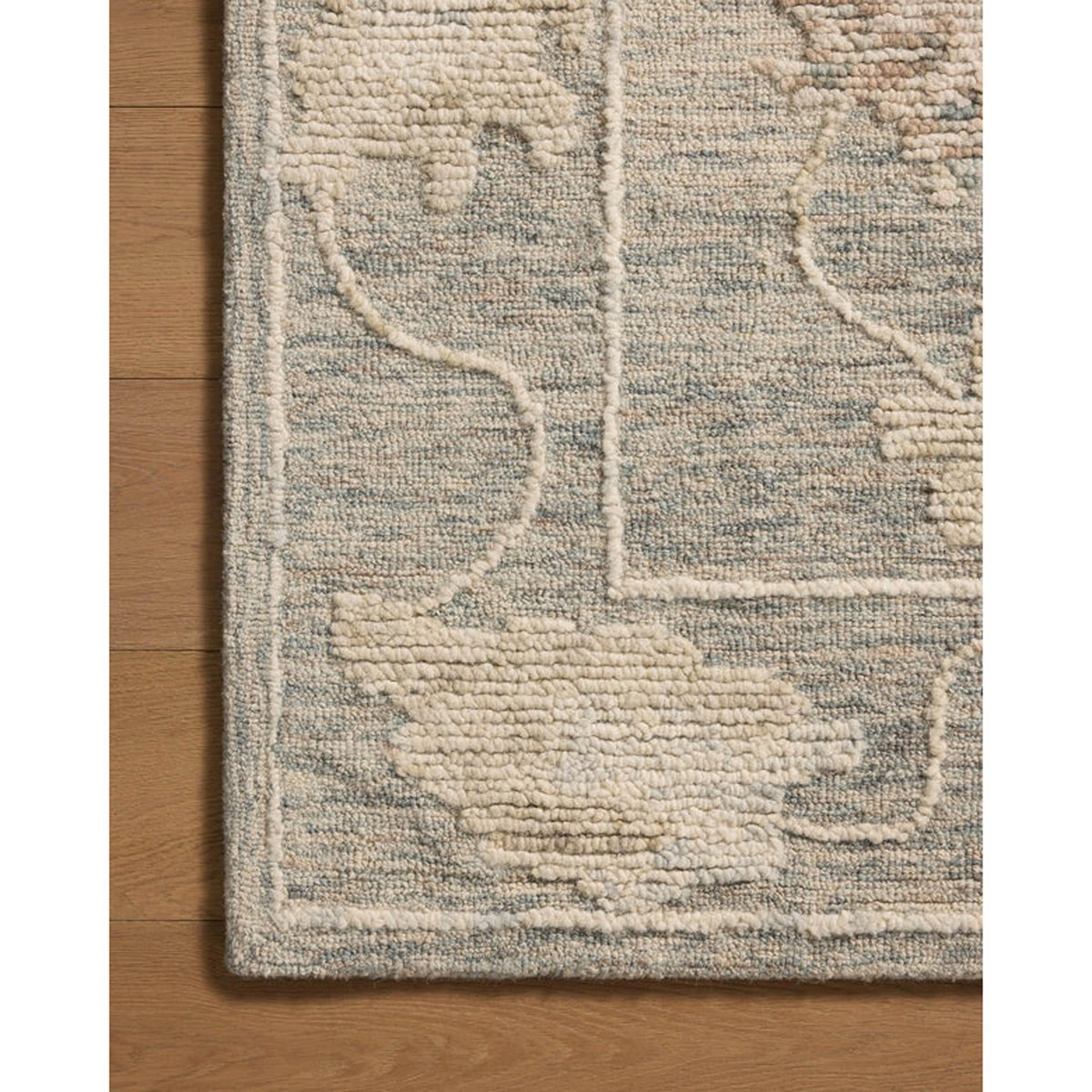 A Aldermeadow Hand-Tufted Rug with Greige color
